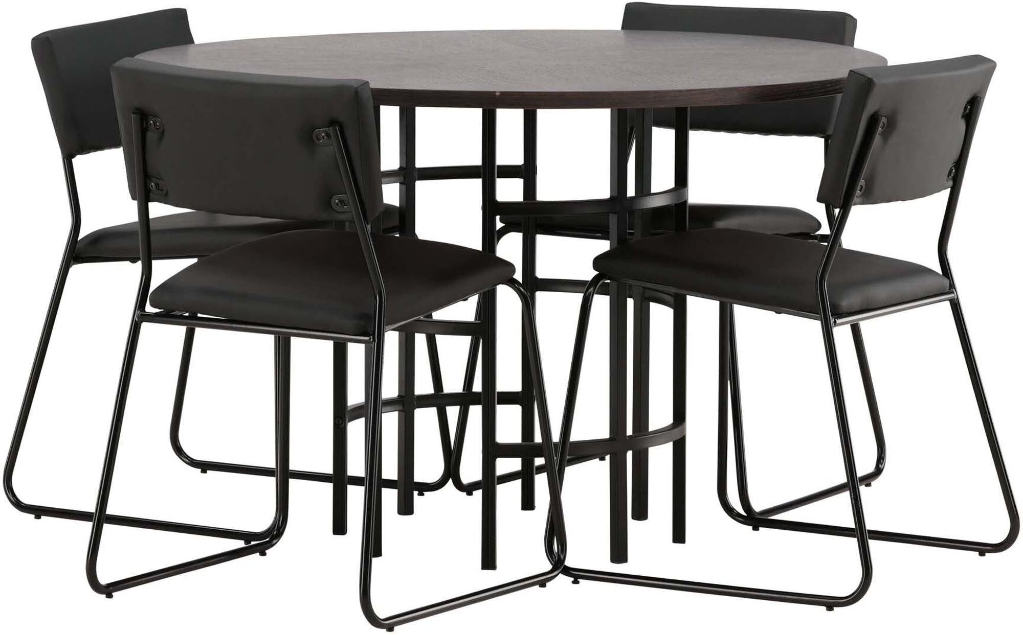 Modernes Esszimmerset für stilvolle und gesellige Abende zu viert.