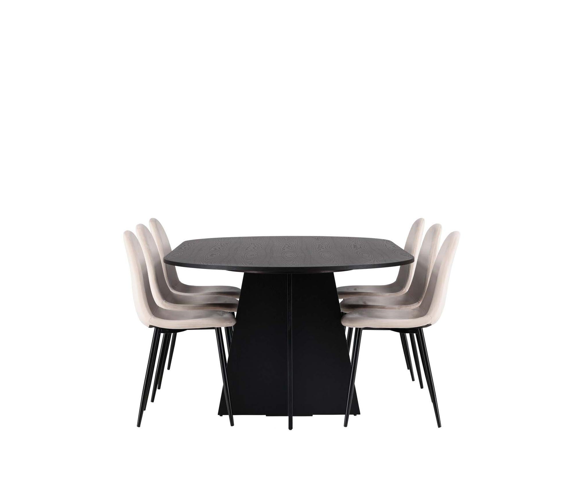 Modernes Bootcut Esszimmerset 230cm für gesellige Runden.