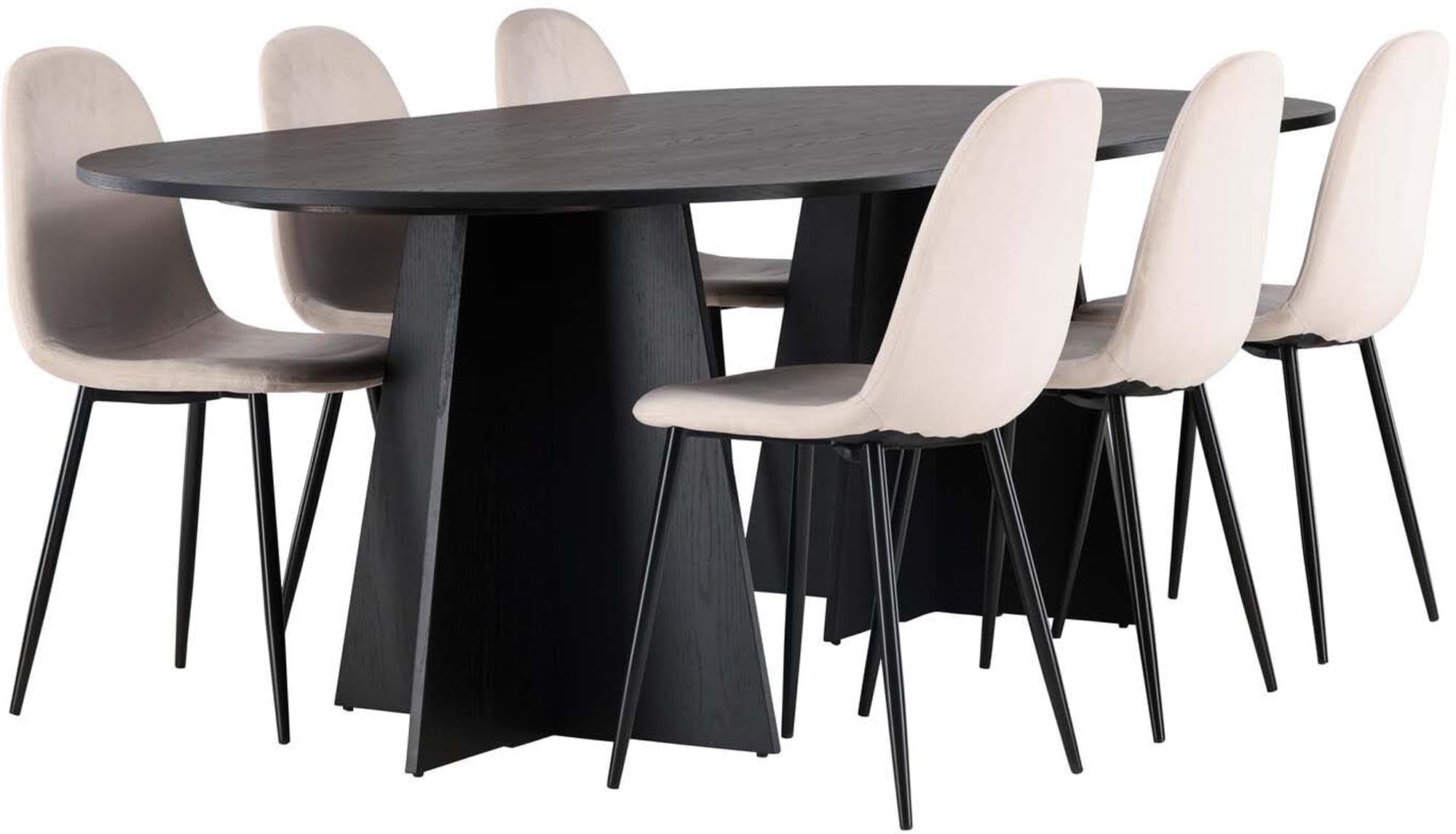 Stilvolles Bootcut Esszimmerset 230cm für unvergessliche Momente.