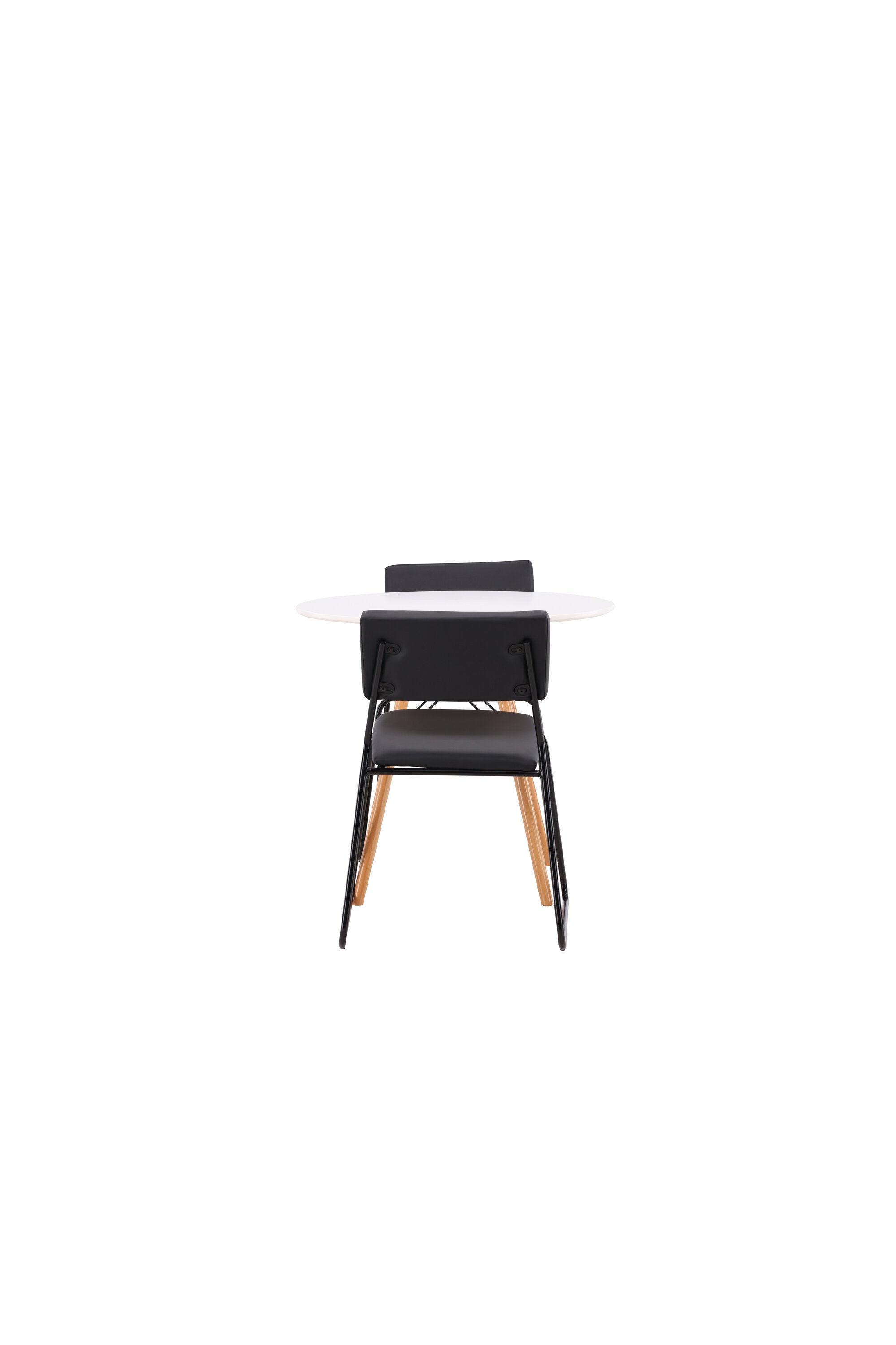 Danburi Esszimmerset + Kenth ⌀60cm/2St. in Schwarz präsentiert im Onlineshop von KAQTU Design AG. Esszimmerset ist von Venture Home