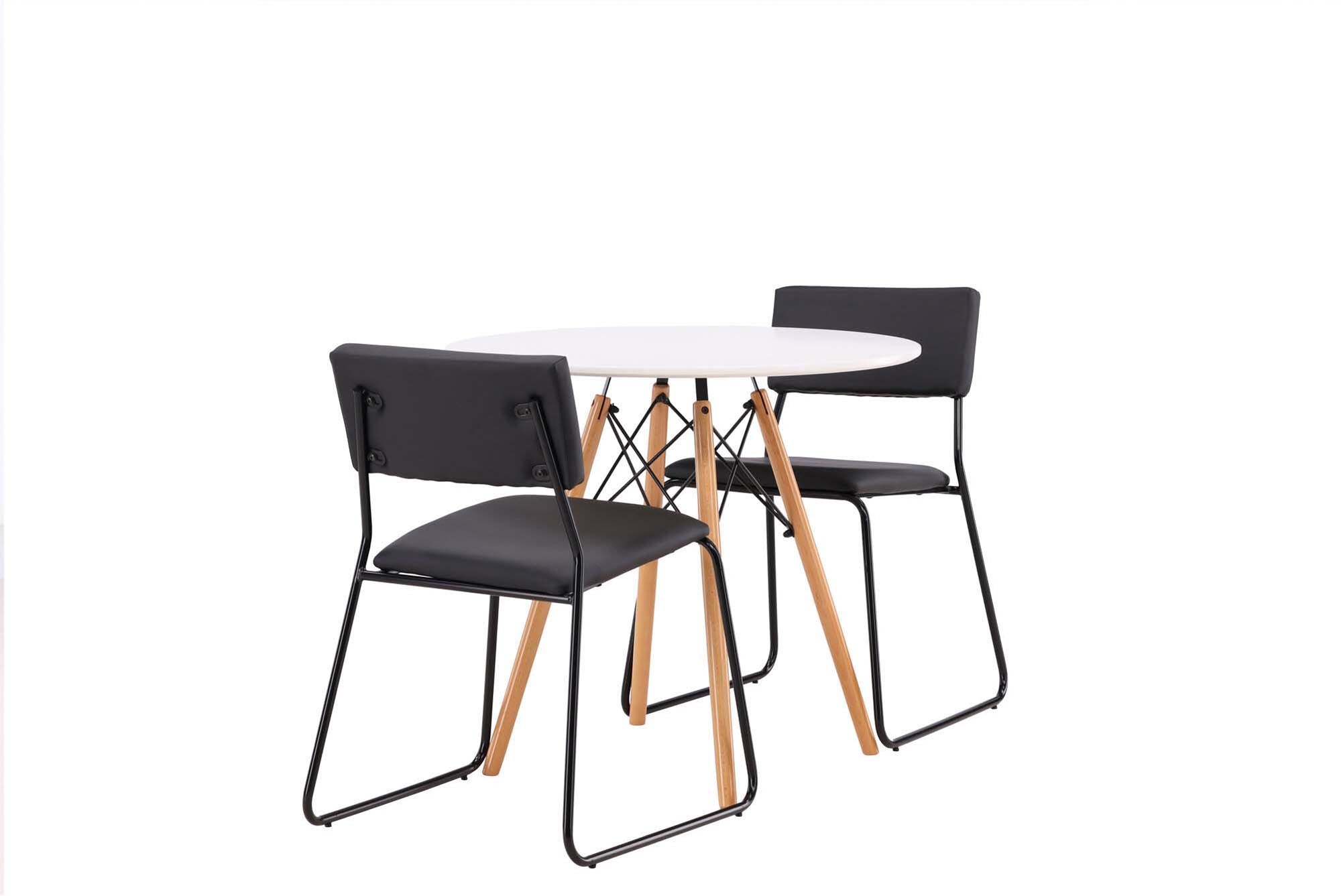 Elegantes Danburi Set mit Kenth Tisch, ideal für zeitgemässe Esszimmer.