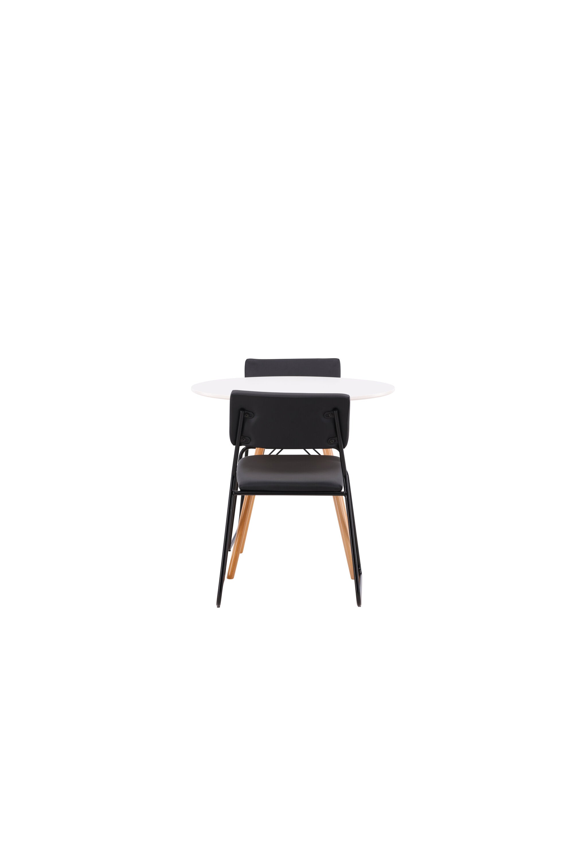 Danburi Esszimmerset + Kenth ⌀60cm/2St. in Schwarz präsentiert im Onlineshop von KAQTU Design AG. Esszimmerset ist von Venture Home
