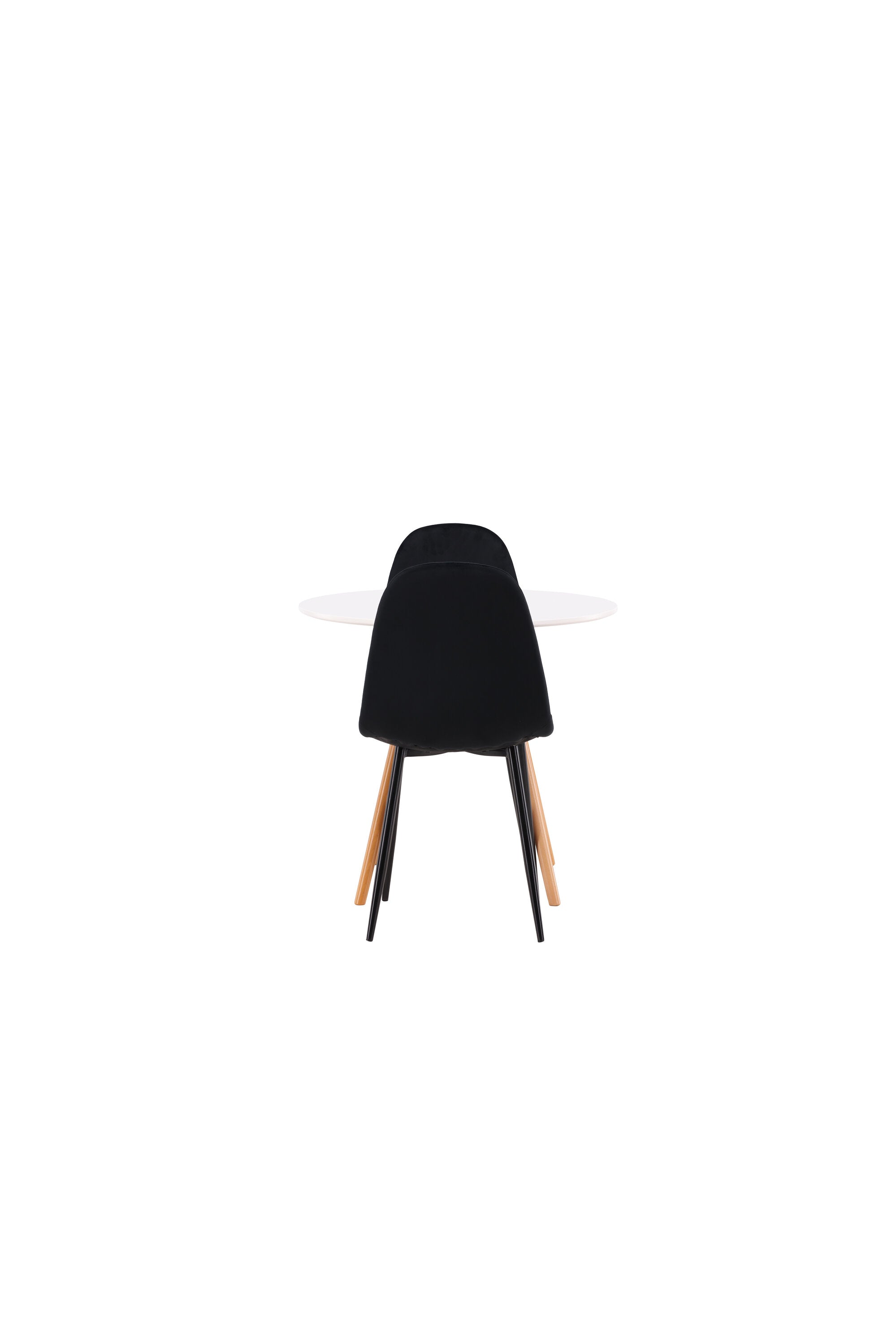 Danburi Esszimmerset + Polar ⌀60cm/2St. in Schwarz präsentiert im Onlineshop von KAQTU Design AG. Esszimmerset ist von Venture Home