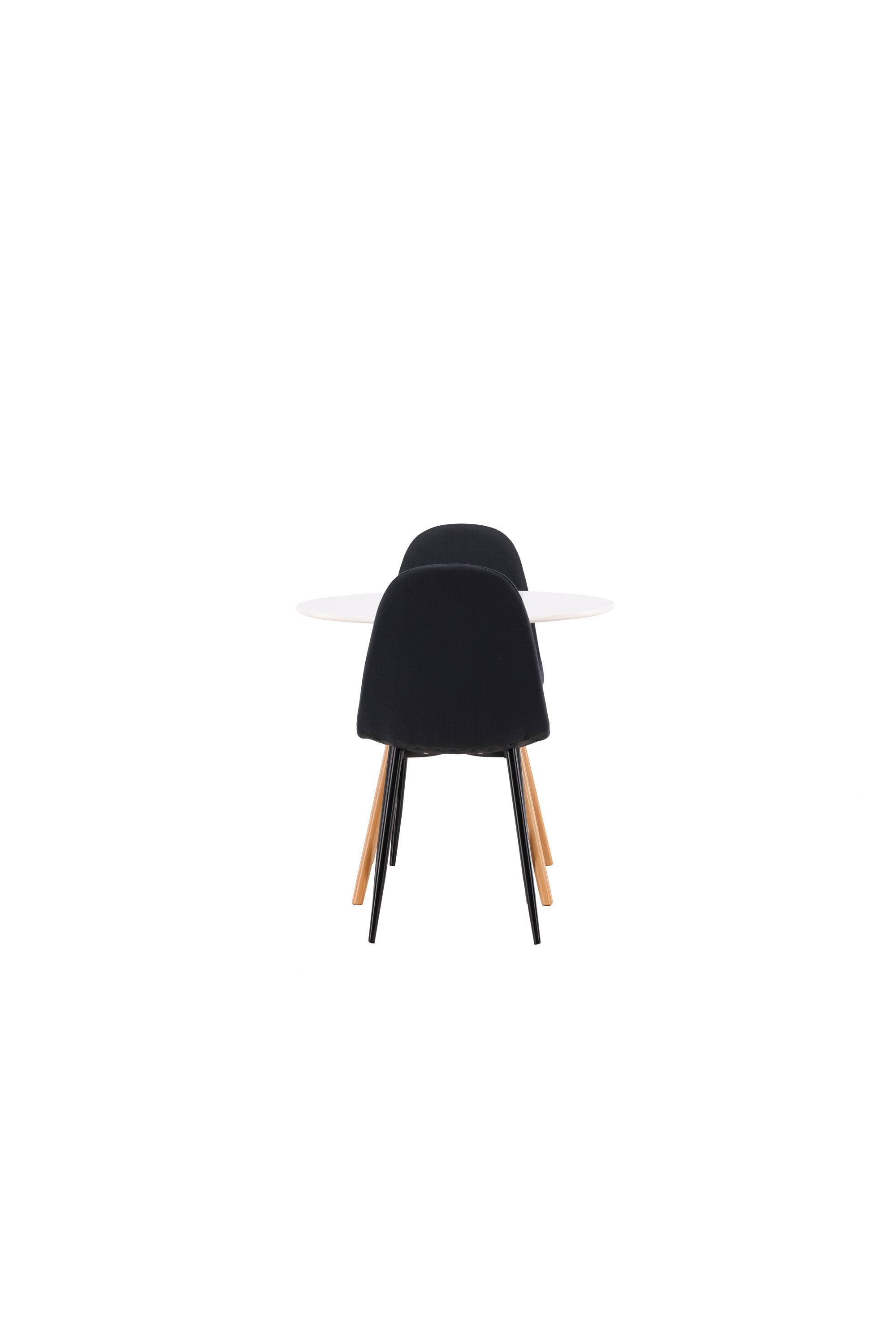 Danburi Esszimmerset + Polar ⌀60cm/2St. in Schwarz präsentiert im Onlineshop von KAQTU Design AG. Esszimmerset ist von Venture Home