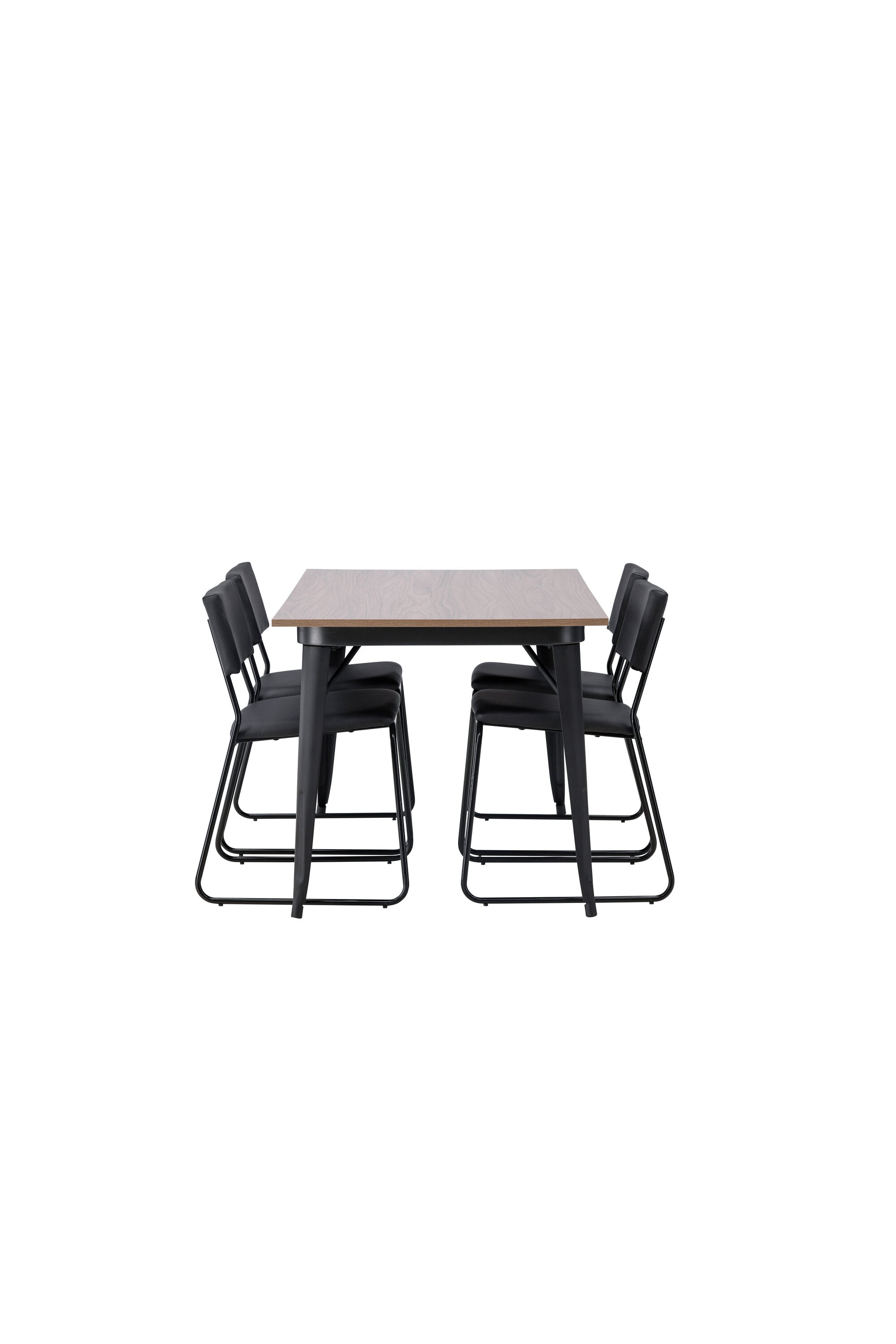 Tempe Esszimmerset + Kenth 140cm/4St. in Schwarz präsentiert im Onlineshop von KAQTU Design AG. Esszimmerset ist von Venture Home