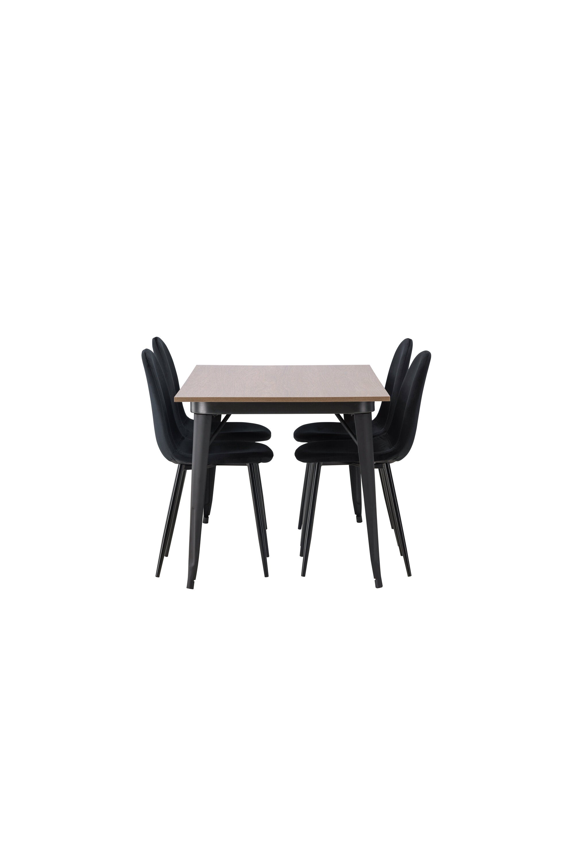 Tempe Esszimmerset + Polar 140cm/4St. in Schwarz präsentiert im Onlineshop von KAQTU Design AG. Esszimmerset ist von Venture Home