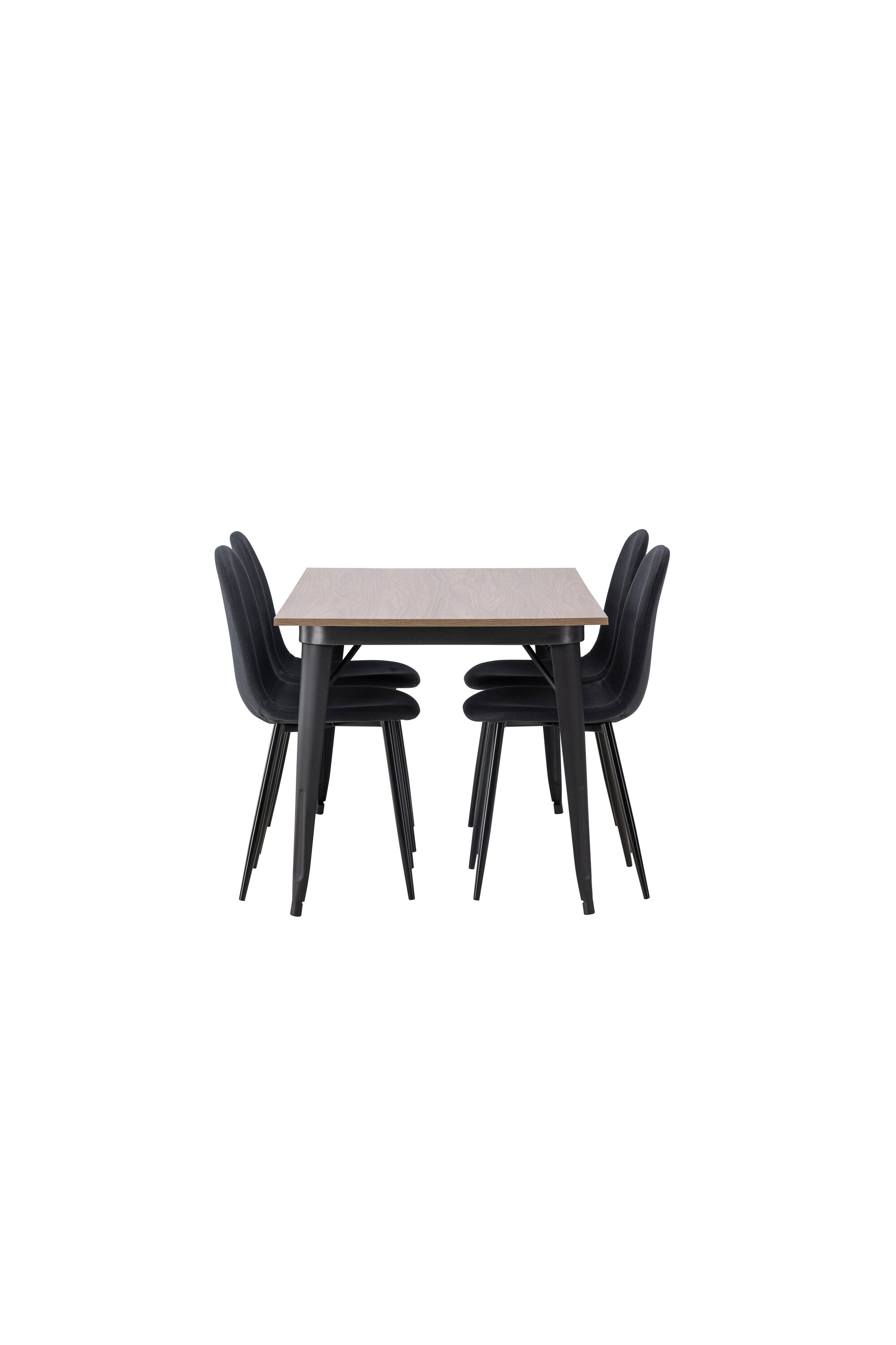 Tempe Esszimmerset + Polar 140cm/4St. in Schwarz präsentiert im Onlineshop von KAQTU Design AG. Esszimmerset ist von Venture Home