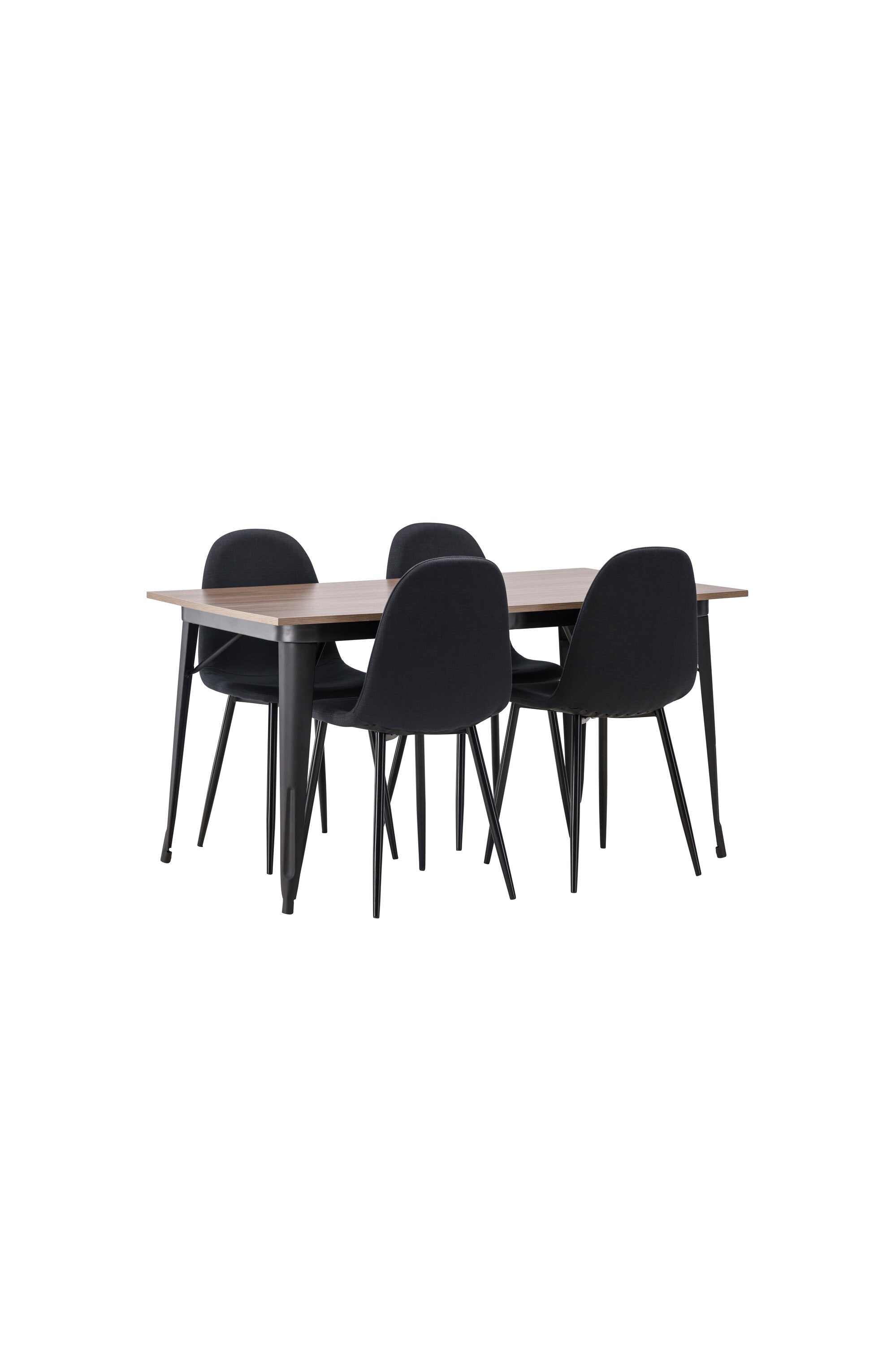 Tempe Esszimmerset + Polar 140cm/4St. in Schwarz präsentiert im Onlineshop von KAQTU Design AG. Esszimmerset ist von Venture Home