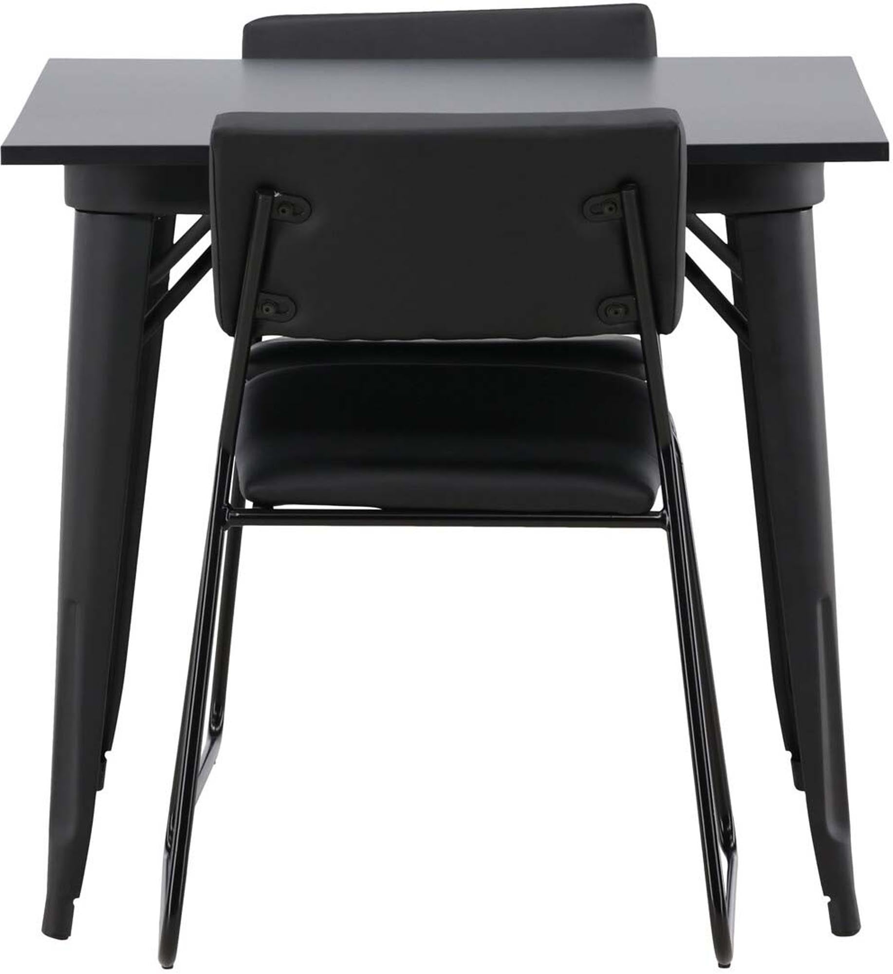 Entdecken Sie das stilvolle Tempe Esszimmerset + Kenth 80cm/2St. von Venture Home – eleganter Esstisch und moderne Stühle für Ihr Esszimmer.