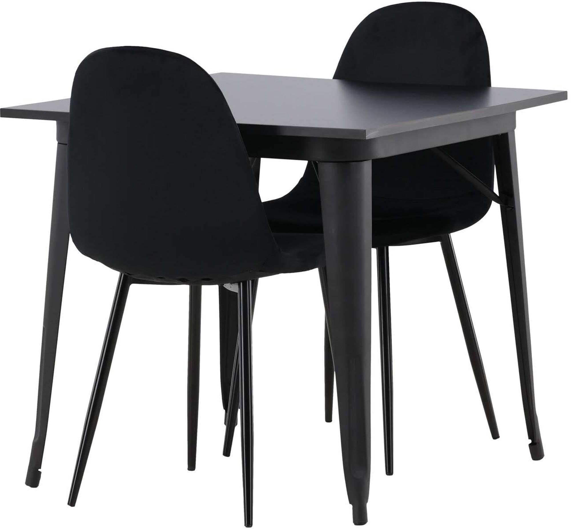 Stilvolles Tempe Esszimmerset mit 80cm Polar Stühlen von Venture Home.