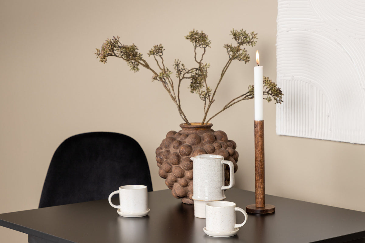 Tempe Esszimmerset + Polar 80cm/2St. in Schwarz präsentiert im Onlineshop von KAQTU Design AG. Esszimmerset ist von Venture Home