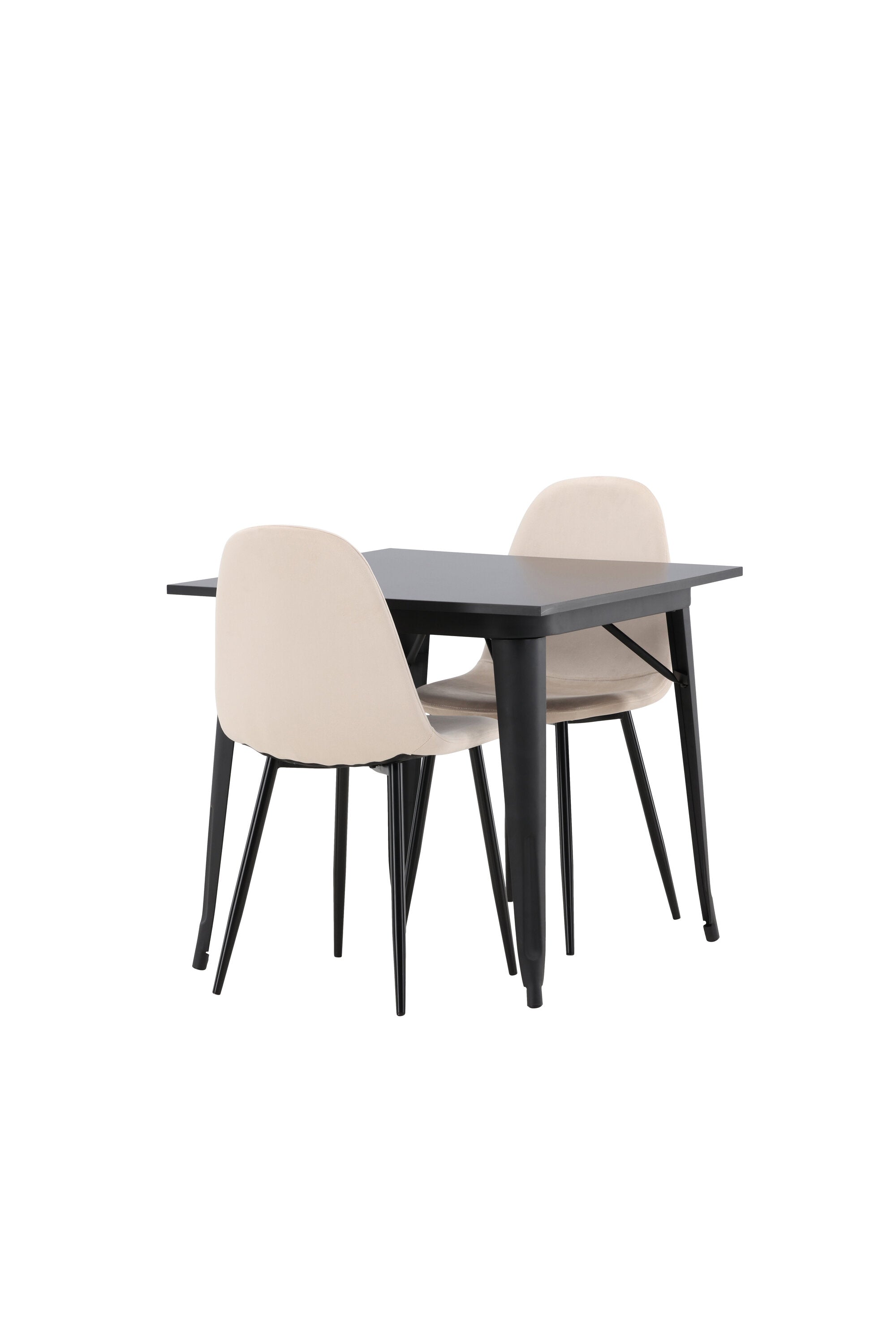 Tempe Esszimmerset + Polar 80cm/2St. in Beige, Schwarz präsentiert im Onlineshop von KAQTU Design AG. Esszimmerset ist von Venture Home