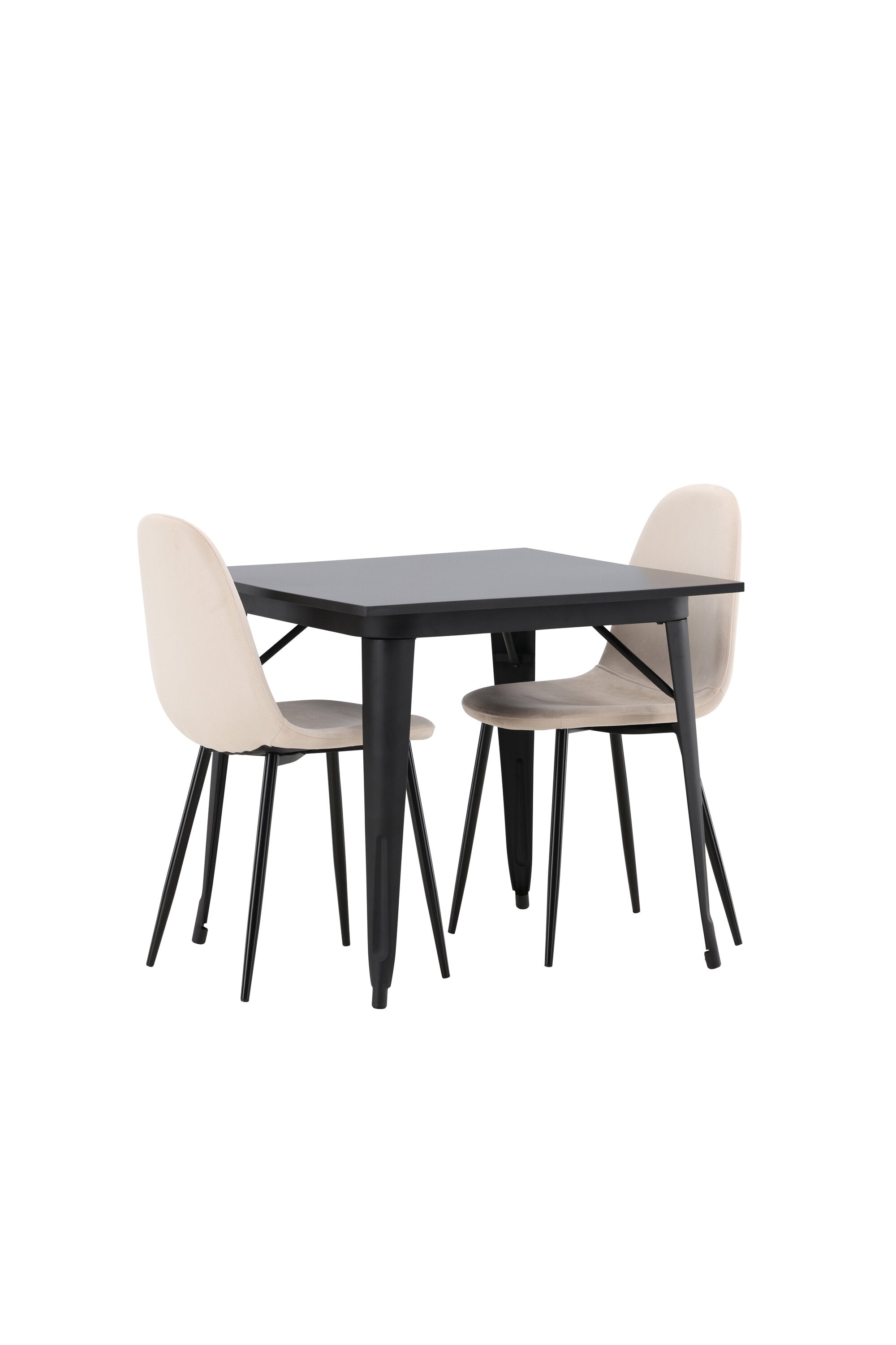 Tempe Esszimmerset + Polar 80cm/2St. in Beige, Schwarz präsentiert im Onlineshop von KAQTU Design AG. Esszimmerset ist von Venture Home