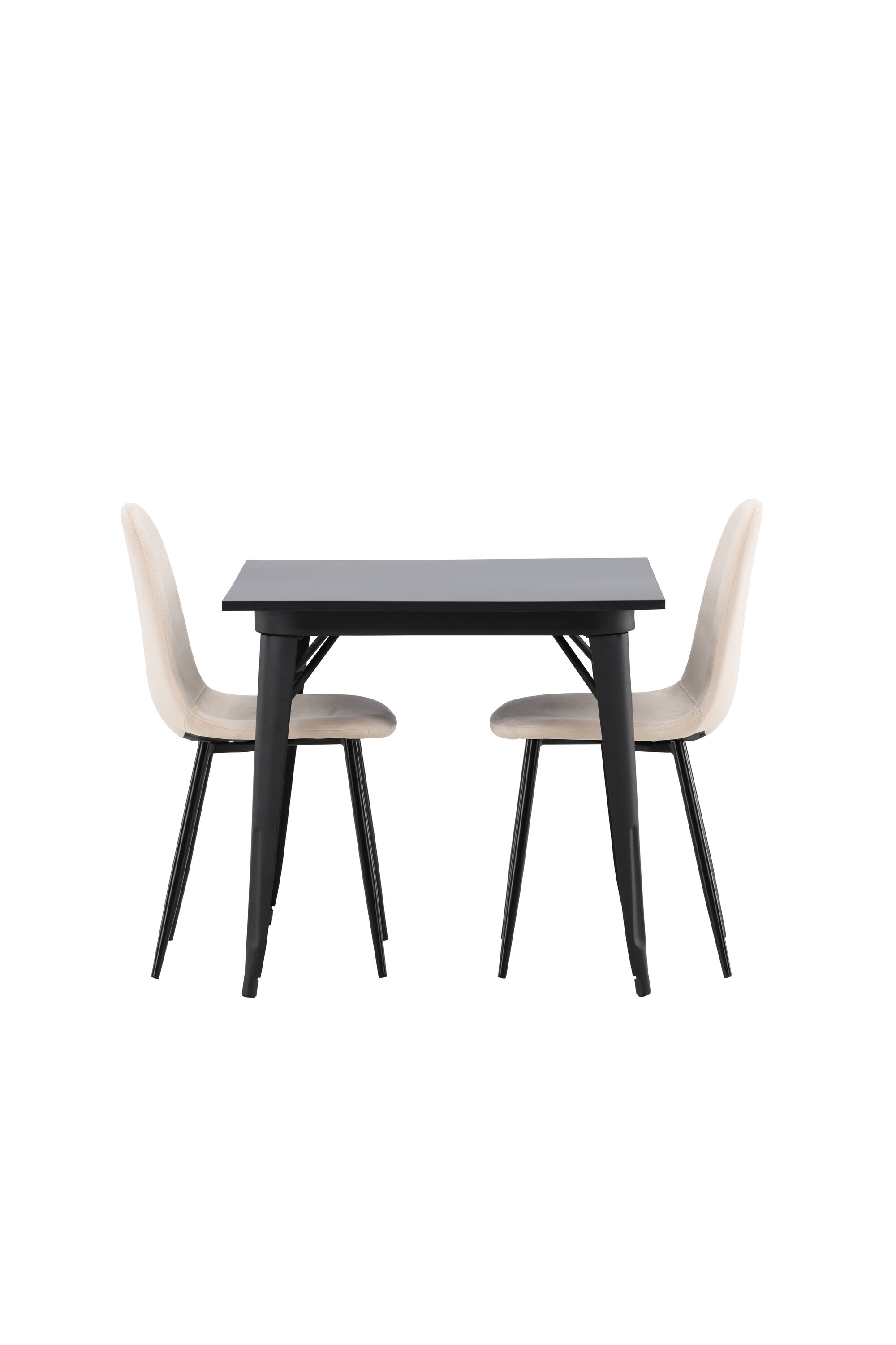 Tempe Esszimmerset + Polar 80cm/2St. in Beige, Schwarz präsentiert im Onlineshop von KAQTU Design AG. Esszimmerset ist von Venture Home