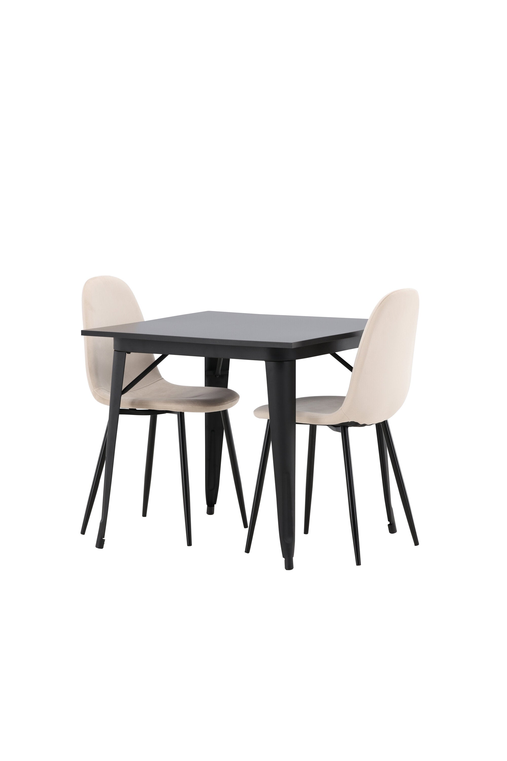 Tempe Esszimmerset + Polar 80cm/2St. in Beige, Schwarz präsentiert im Onlineshop von KAQTU Design AG. Esszimmerset ist von Venture Home
