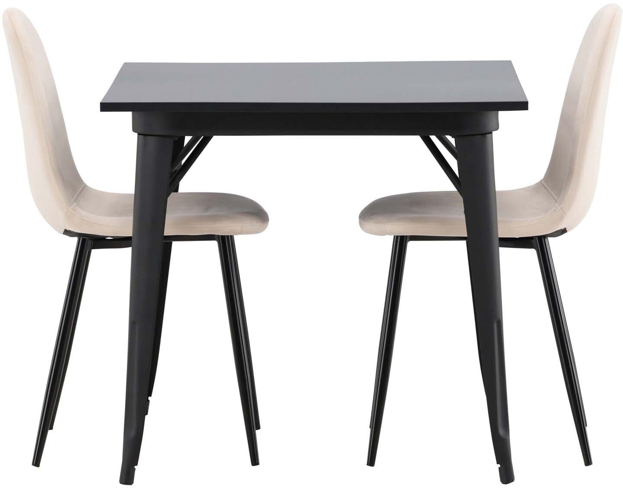 Modernes Tempe Esszimmerset mit 80cm Polar Stühlen von Venture Home.