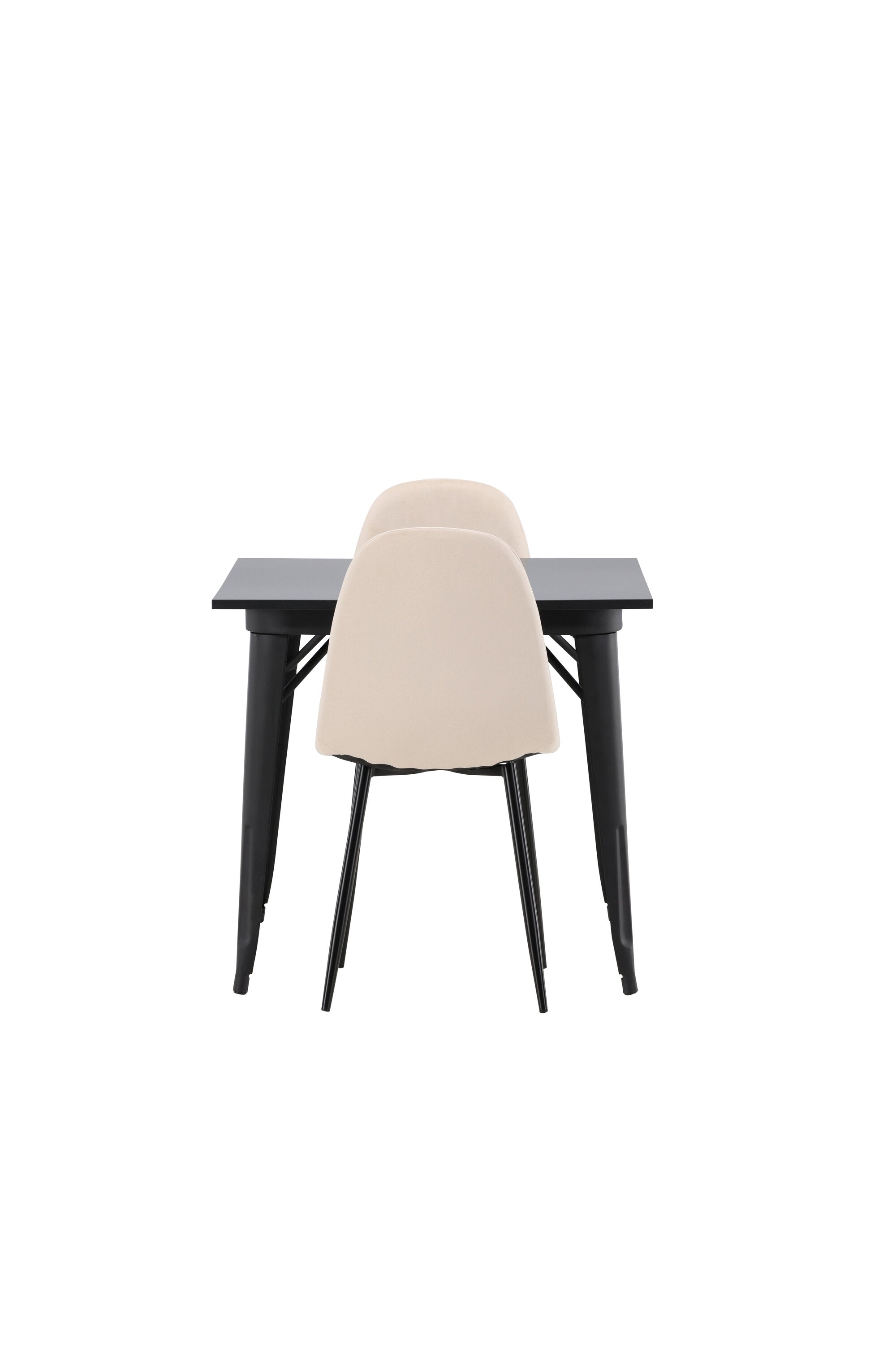 Tempe Esszimmerset + Polar 80cm/2St. in Beige, Schwarz präsentiert im Onlineshop von KAQTU Design AG. Esszimmerset ist von Venture Home