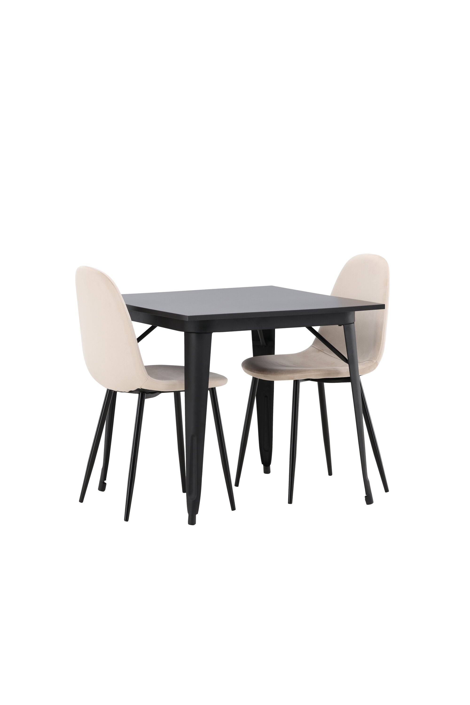 Tempe Esszimmerset + Polar 80cm/2St. in Beige, Schwarz präsentiert im Onlineshop von KAQTU Design AG. Esszimmerset ist von Venture Home