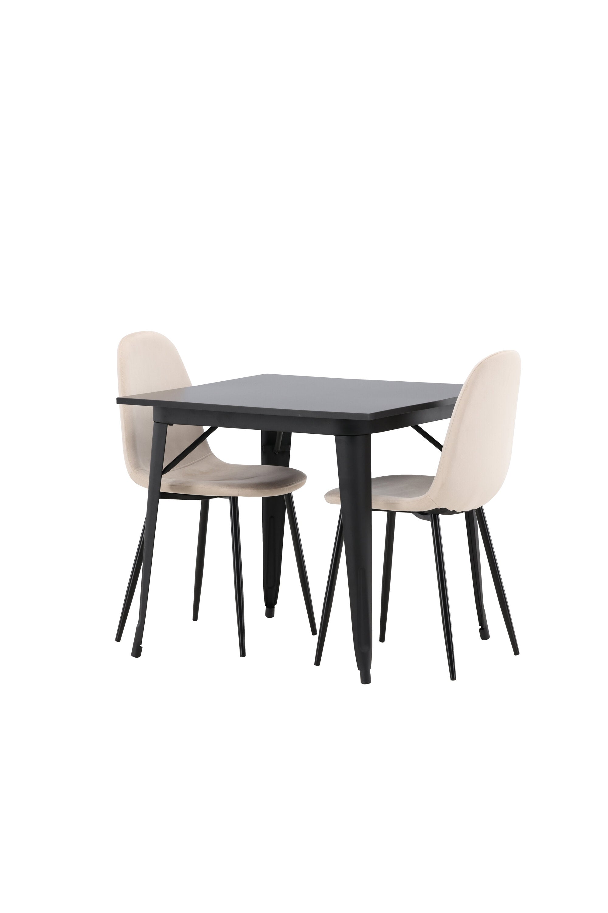 Tempe Esszimmerset + Polar 80cm/2St. in Beige, Schwarz präsentiert im Onlineshop von KAQTU Design AG. Esszimmerset ist von Venture Home