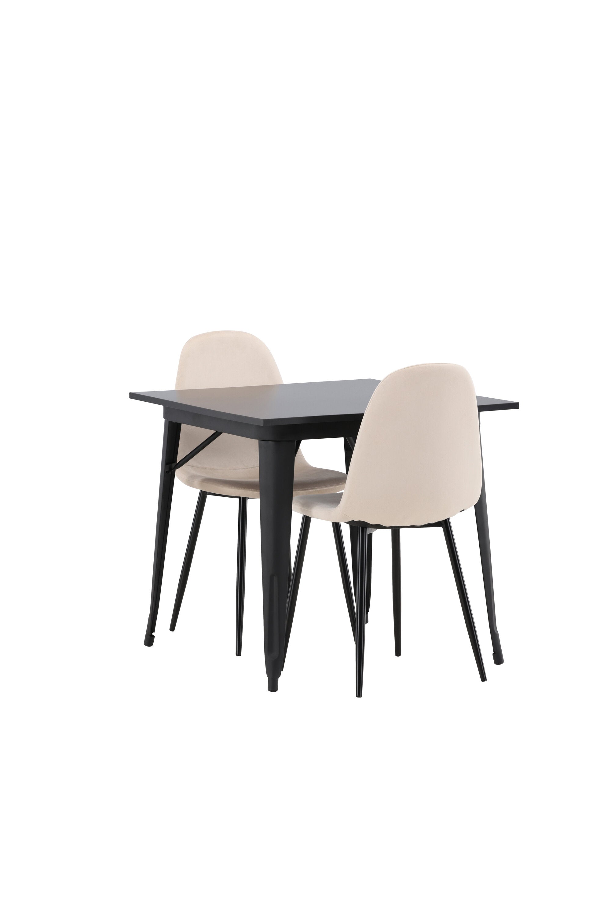 Tempe Esszimmerset + Polar 80cm/2St. in Beige, Schwarz präsentiert im Onlineshop von KAQTU Design AG. Esszimmerset ist von Venture Home