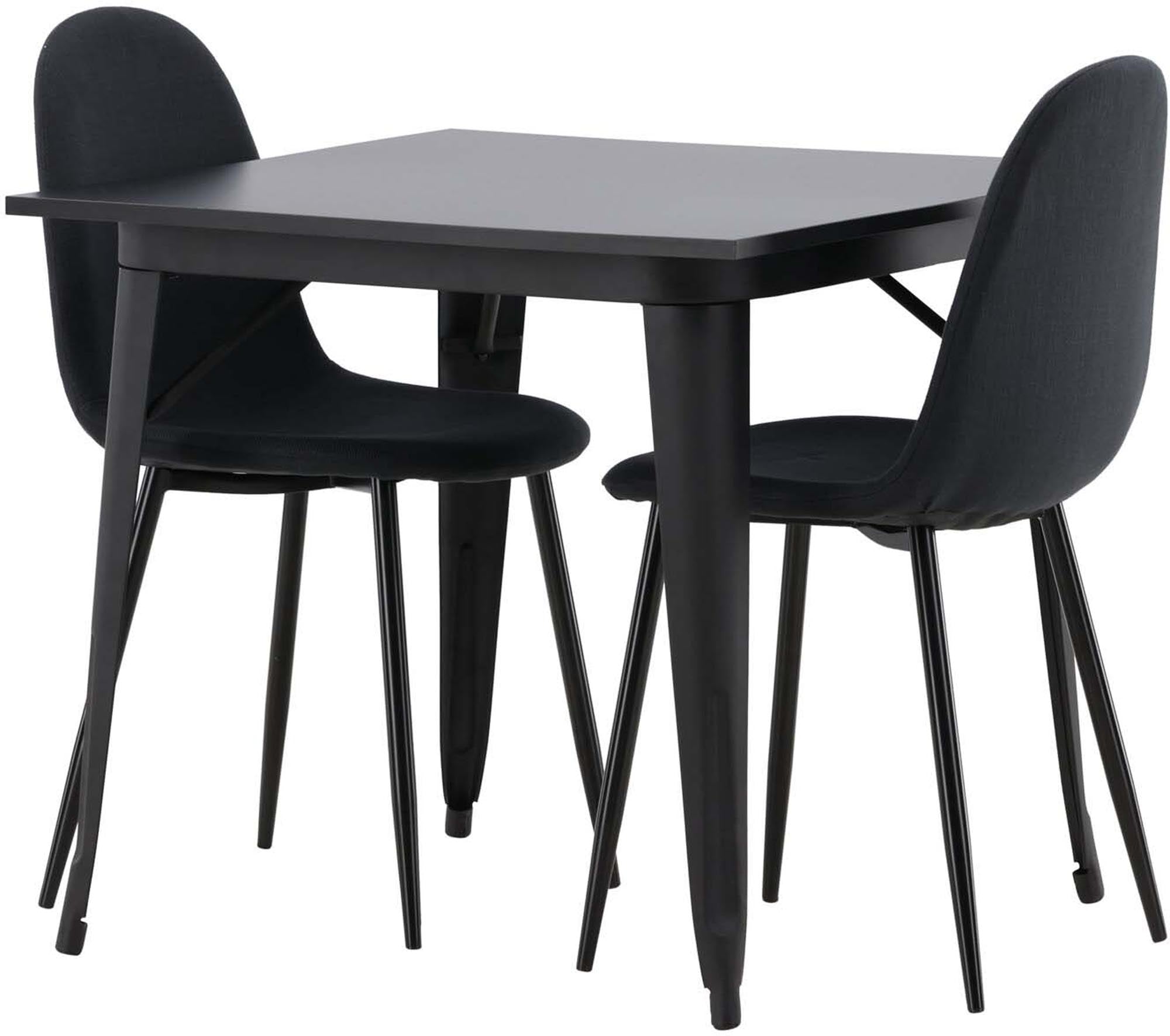 Stilvolles Tempe Esszimmerset mit 80cm Polar Stühlen von Venture Home.