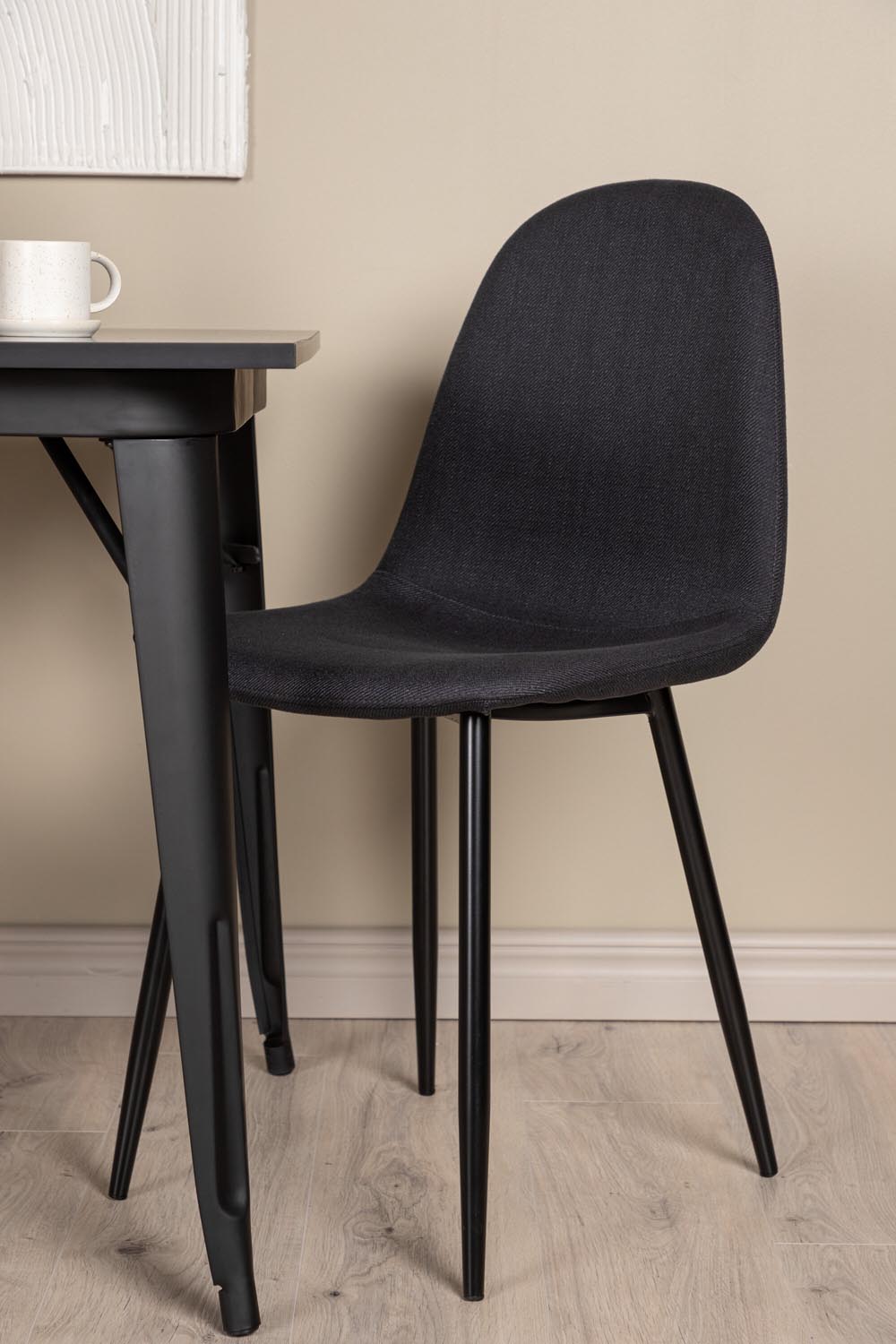 Tempe Esszimmerset + Polar 80cm/2St. in Schwarz präsentiert im Onlineshop von KAQTU Design AG. Esszimmerset ist von Venture Home
