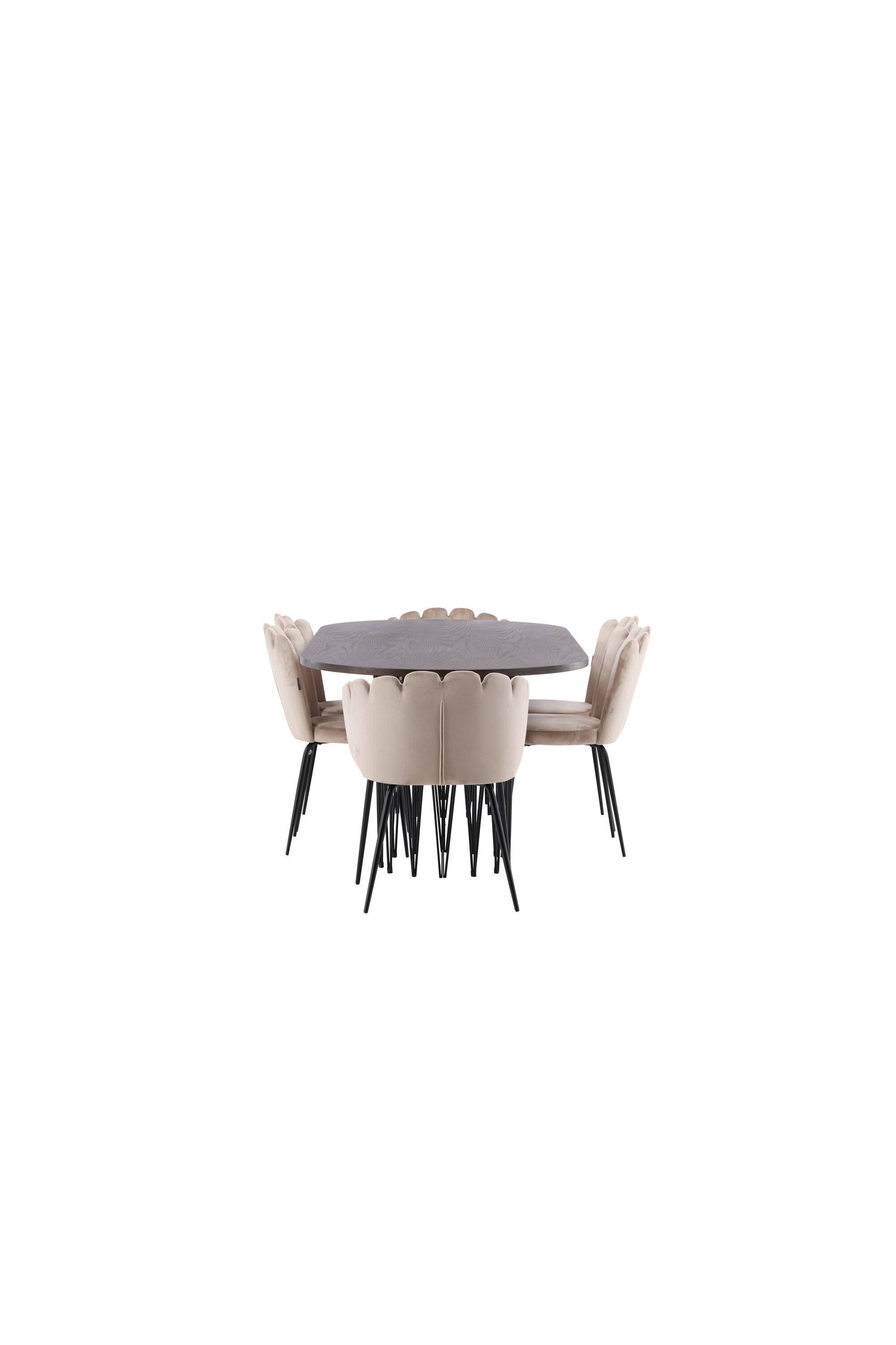 Stone Esszimmerset + Limhamn 220cm/2St. in Beige präsentiert im Onlineshop von KAQTU Design AG. Esszimmerset ist von Venture Home