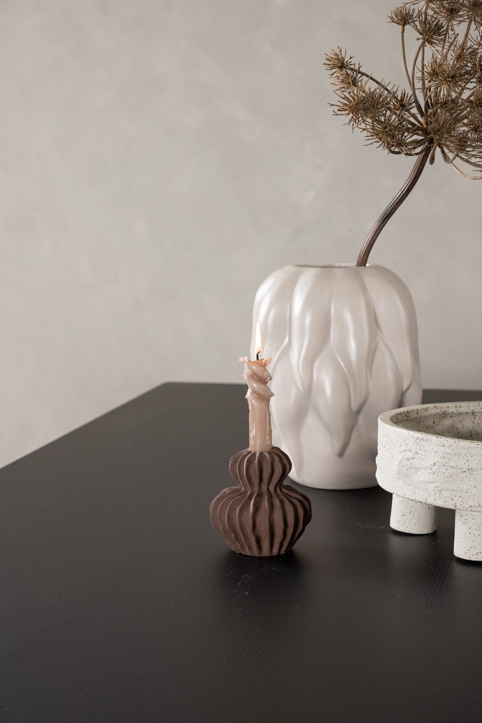 Vail Esszimmerset + Dyrön 200cm/6St. in Greige präsentiert im Onlineshop von KAQTU Design AG. Esszimmerset ist von Venture Home