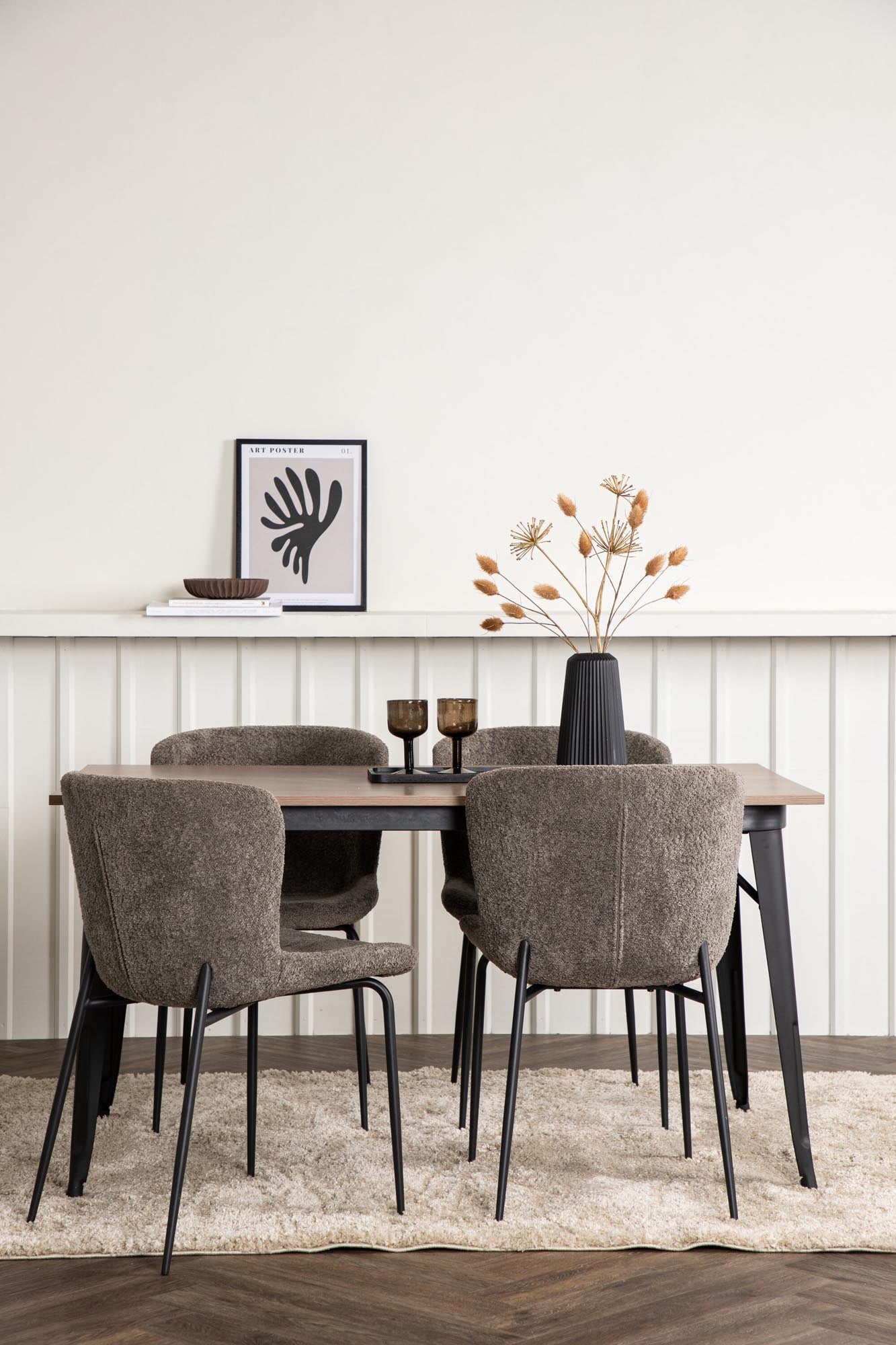 Stilvolles Esszimmerset Tempe + Modesto 140cm von Venture Home: Eleganz trifft Komfort für unvergessliche Momente in Ihrem Zuhause.