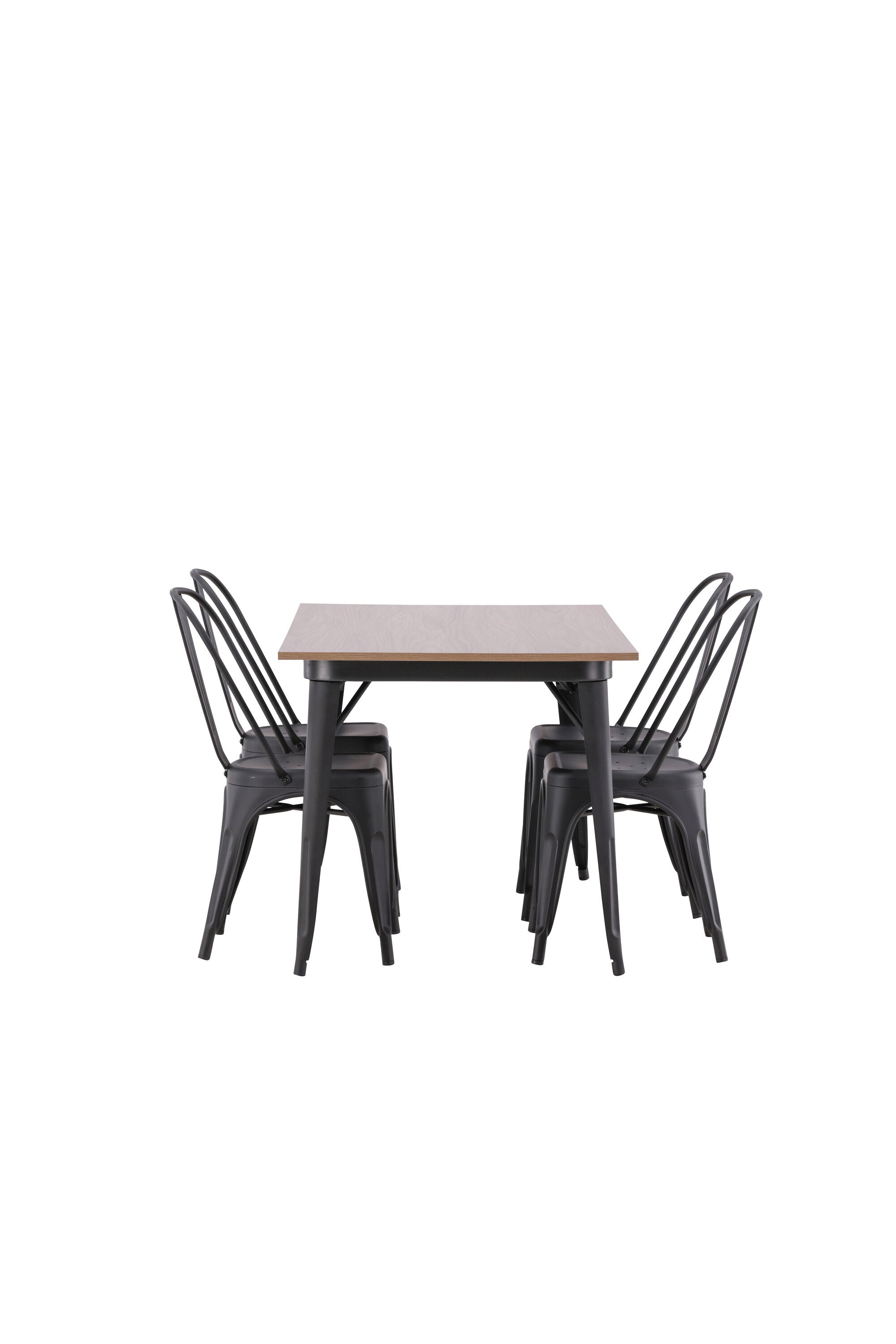 Tempe Esszimmerset + Tempe 140cm/4St. in Schwarz präsentiert im Onlineshop von KAQTU Design AG. Esszimmerset ist von Venture Home
