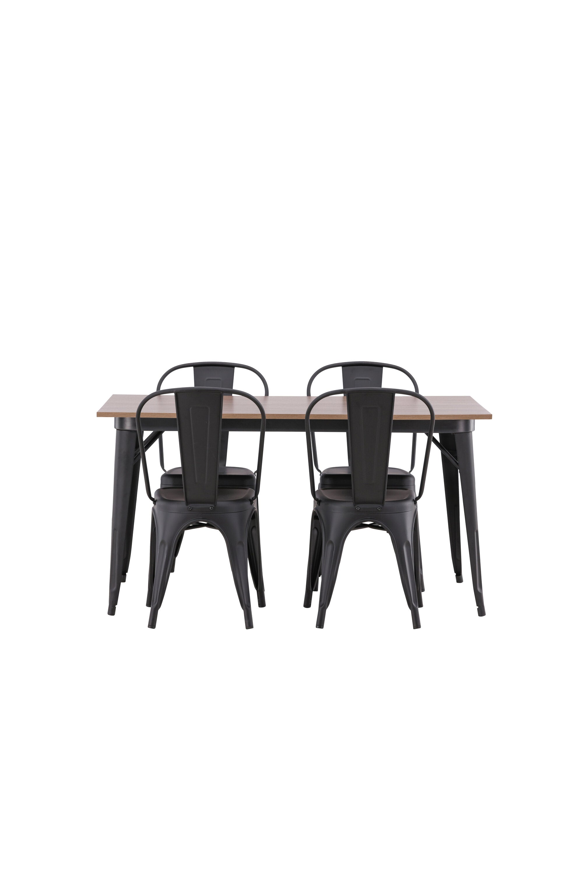 Tempe Esszimmerset + Tempe 140cm/4St. in Schwarz präsentiert im Onlineshop von KAQTU Design AG. Esszimmerset ist von Venture Home