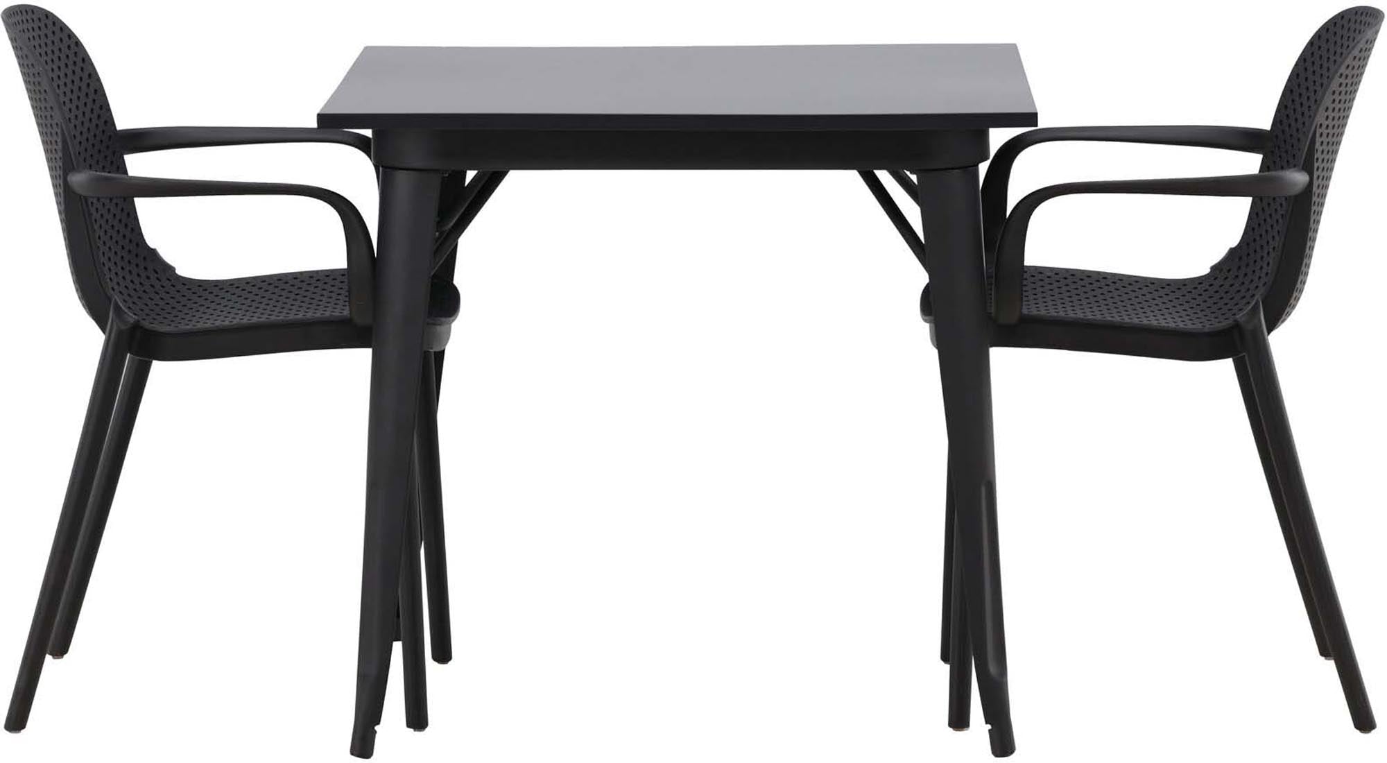 Stylisches Tempe Esszimmerset + Baltimore 80cm/2St. von Venture Home: Perfekte Kombination aus Eleganz und Funktionalität für kleine Räume.