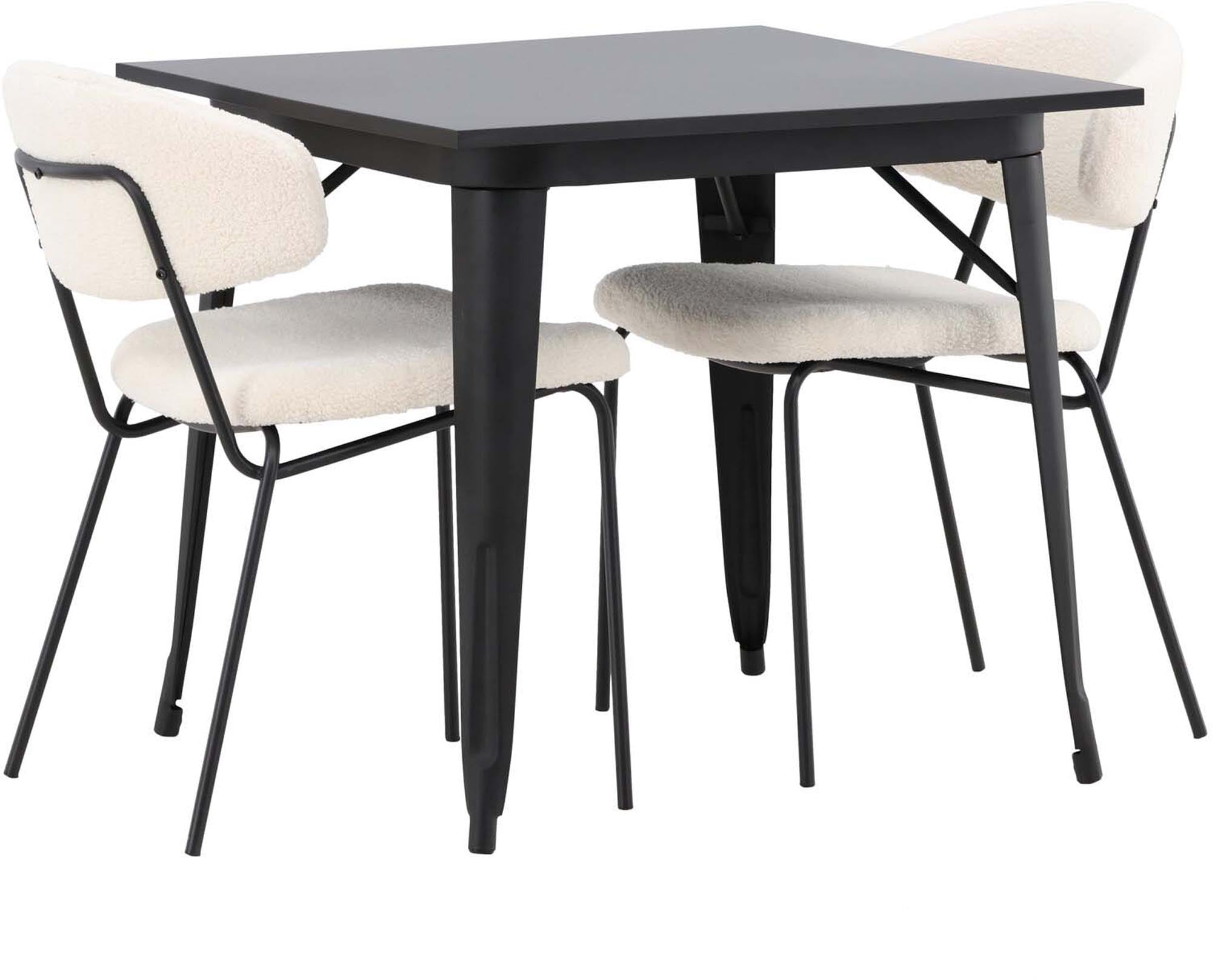 Kompaktes Tempe Esszimmerset + Chico, perfekt für moderne Wohnungen.