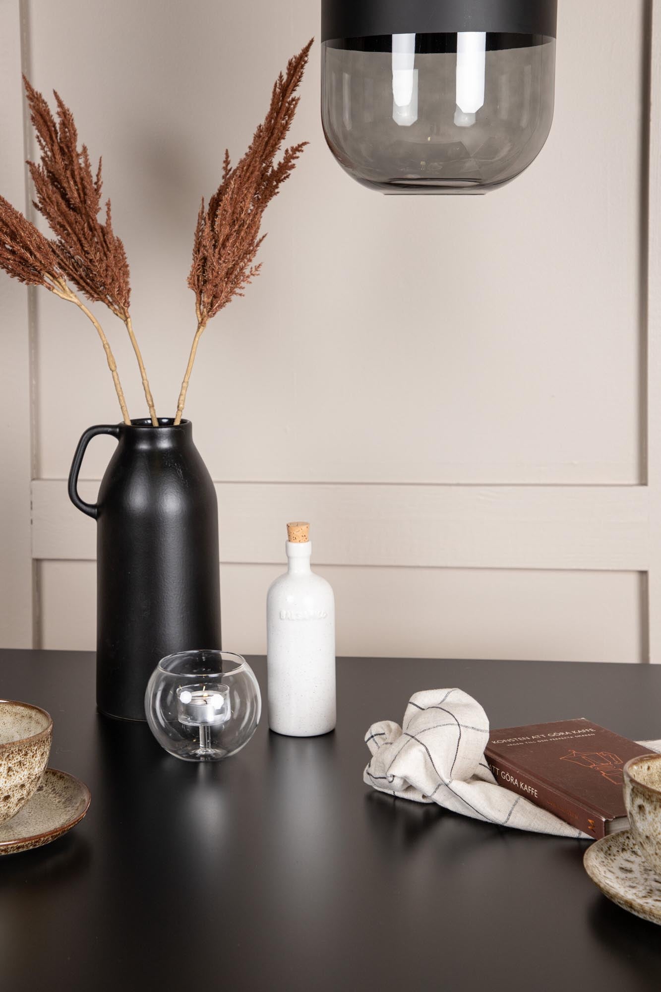 Elegantes Esszimmerset Tempe mit Limhamn Armlehnen, 80cm, 2 stilvolle Stühle. Ideal für festliche Anlässe und gemütliche Dinnerpartys.