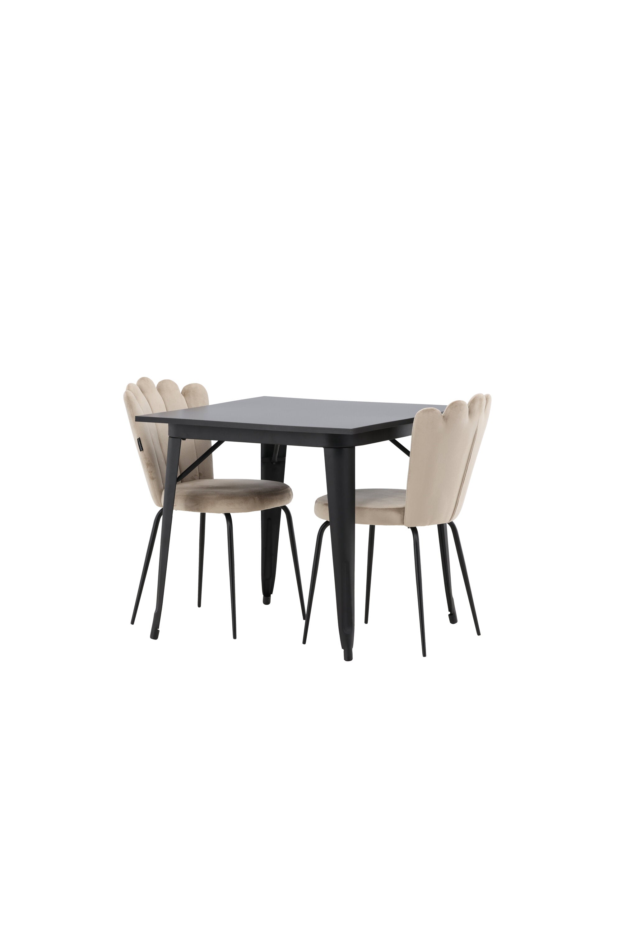 Tempe Esszimmerset + Limhamn 80cm/2St. in Beige präsentiert im Onlineshop von KAQTU Design AG. Esszimmerset ist von Venture Home