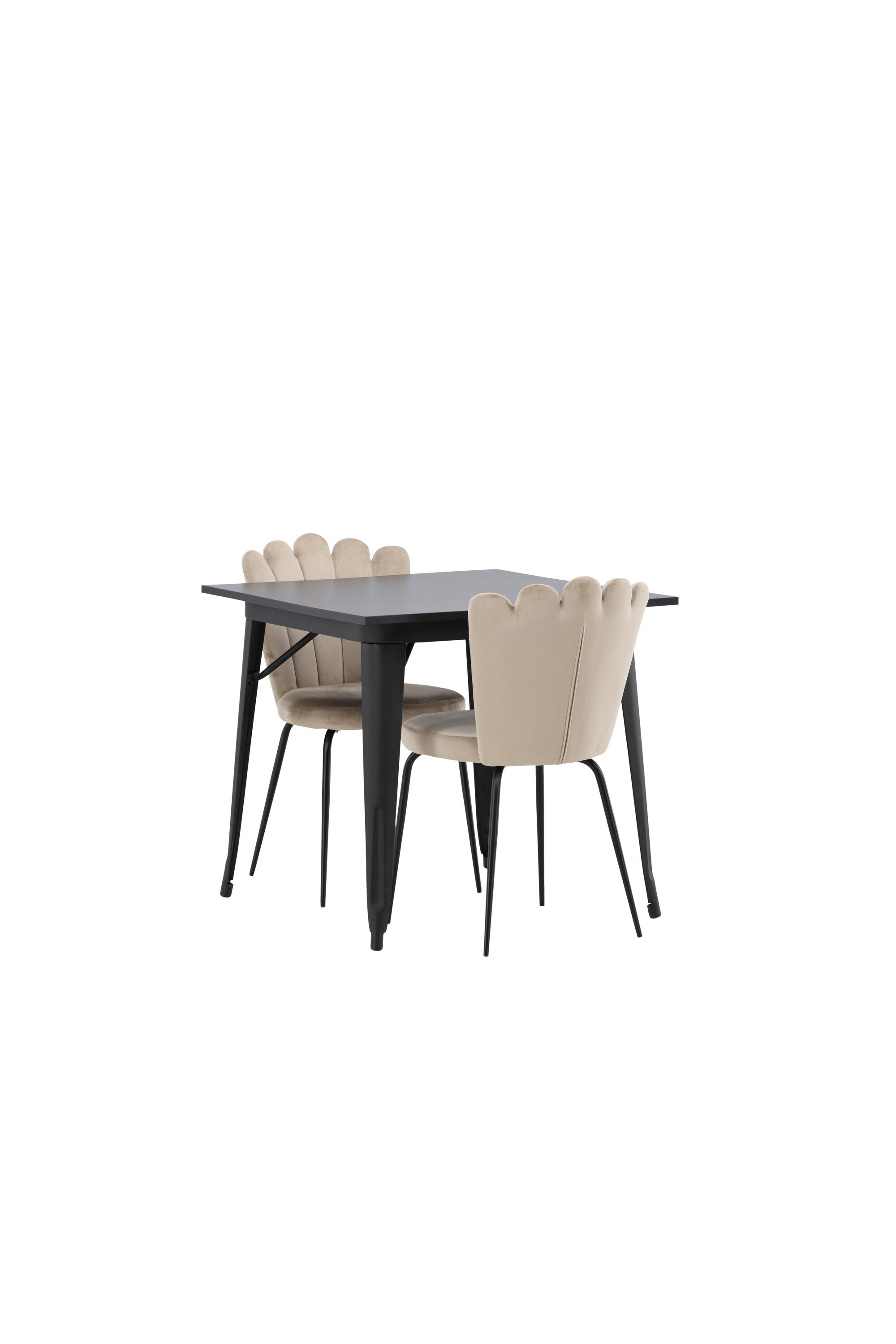 Tempe Esszimmerset + Limhamn 80cm/2St. in Beige präsentiert im Onlineshop von KAQTU Design AG. Esszimmerset ist von Venture Home