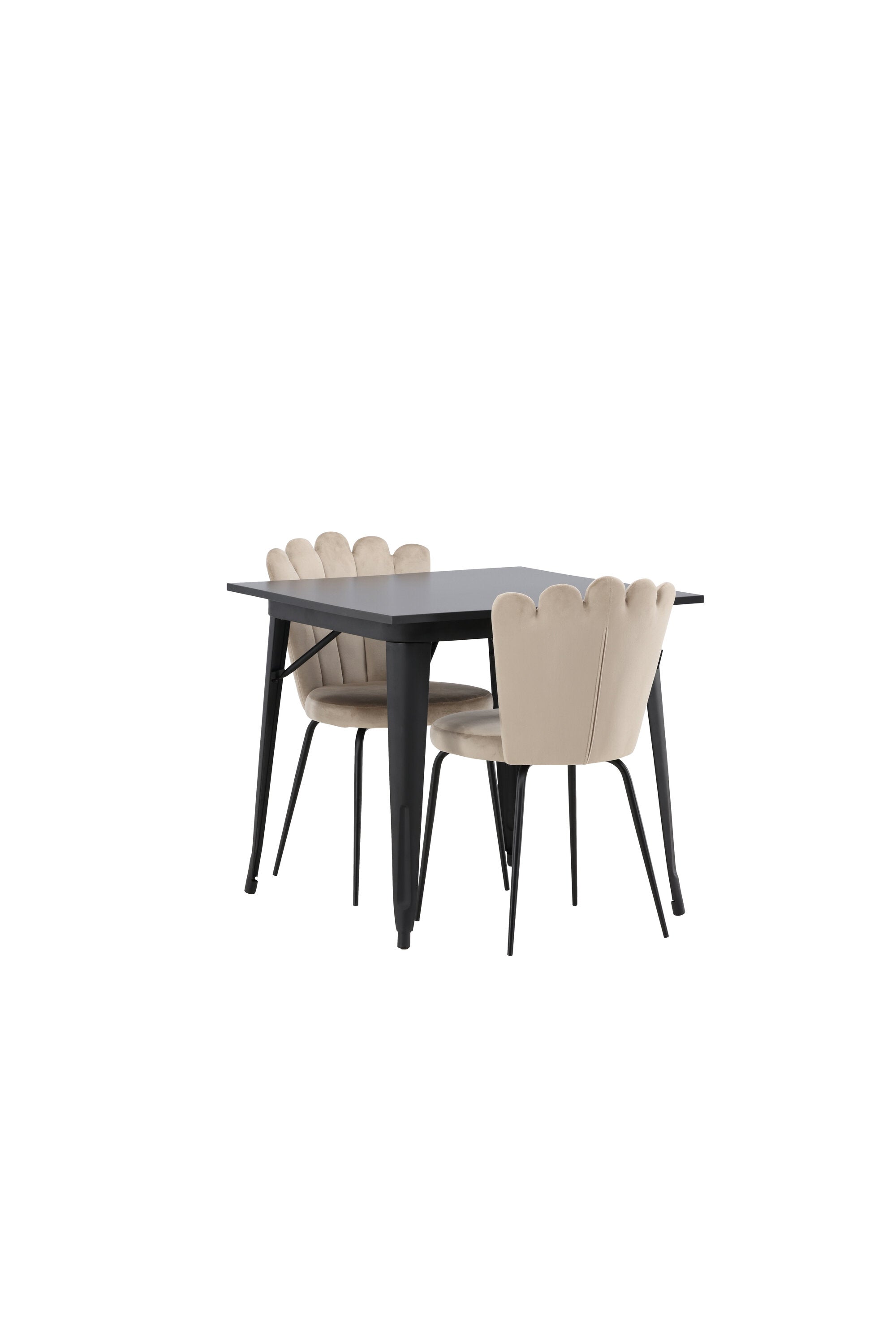 Tempe Esszimmerset + Limhamn 80cm/2St. in Beige präsentiert im Onlineshop von KAQTU Design AG. Esszimmerset ist von Venture Home