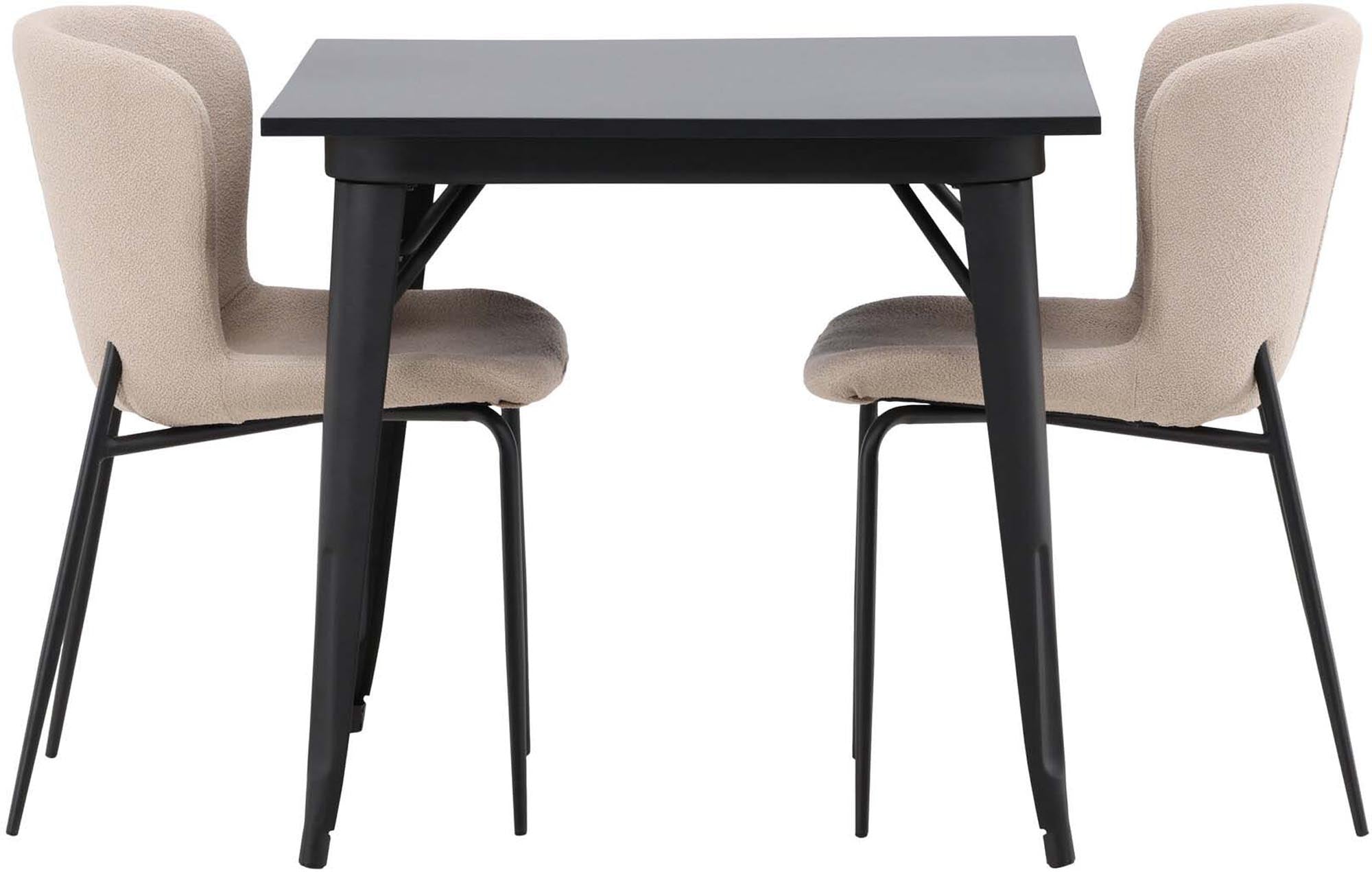 Stilvolles Tempe Esszimmerset mit Modesto-Stühlen: Robuste Materialien, elegantes Design und maximaler Komfort für besondere Anlässe und gemütliche Abende.