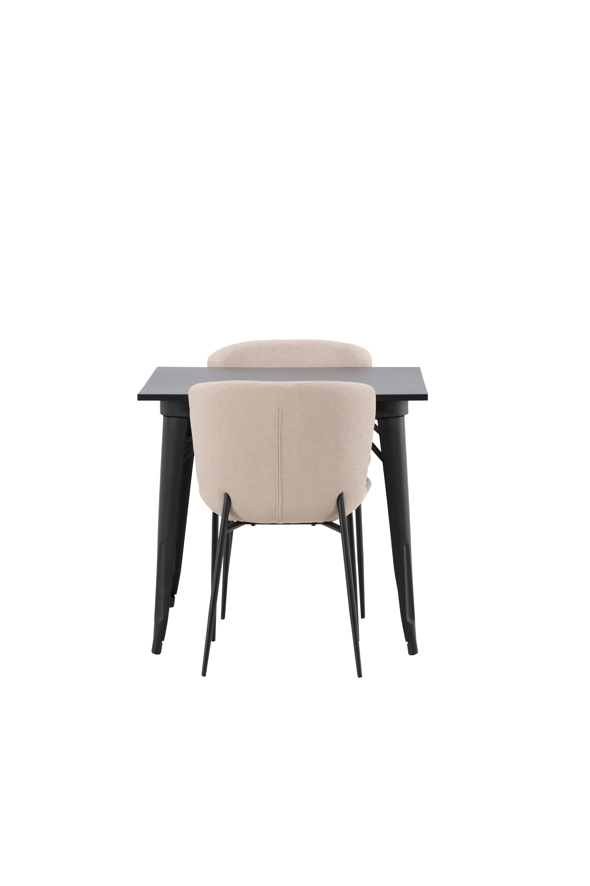 Tempe Esszimmerset + Modesto 80cm/2St. in Beige, Schwarz präsentiert im Onlineshop von KAQTU Design AG. Esszimmerset ist von Venture Home