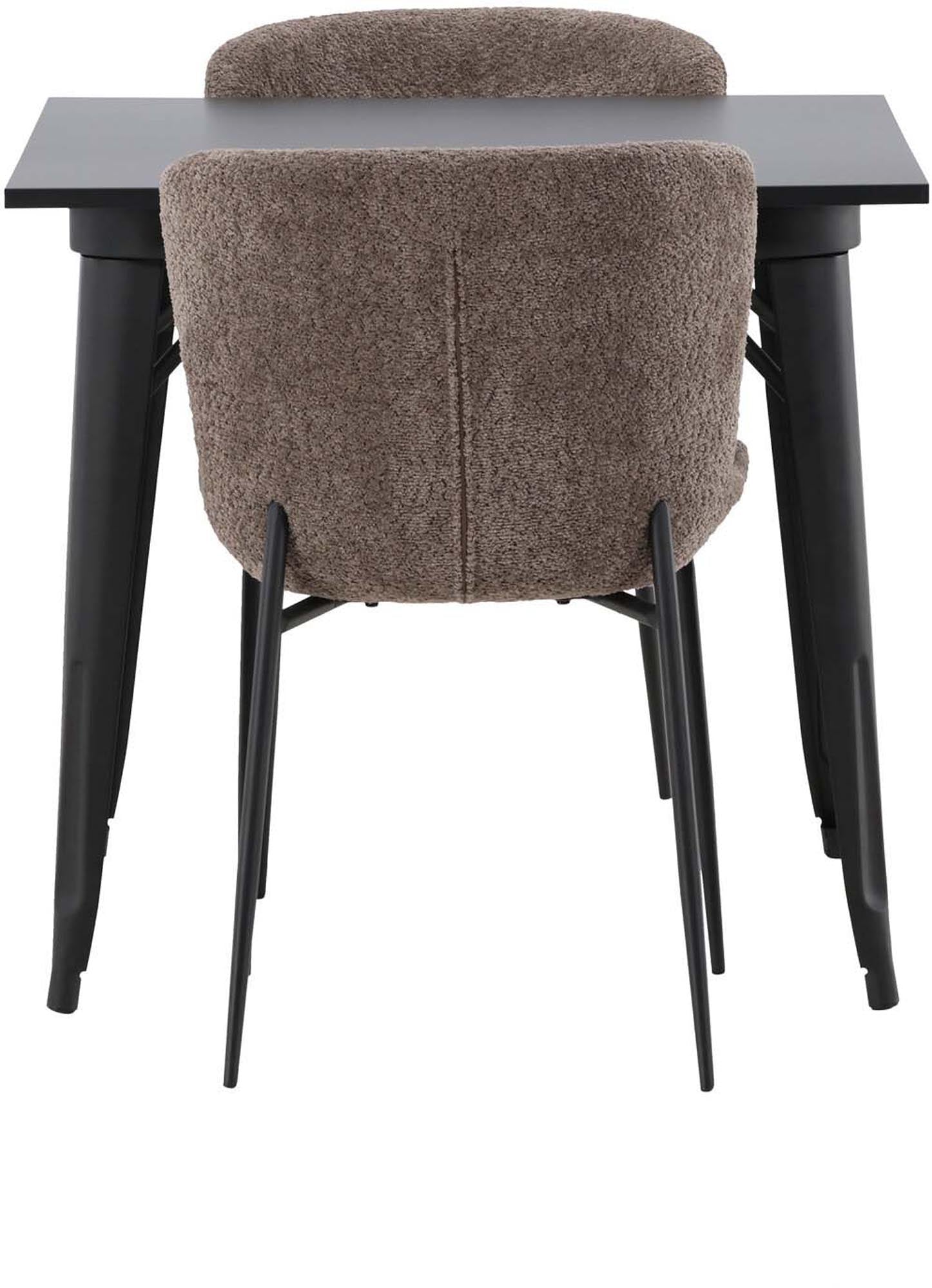 Elegantes Tempe Esszimmerset mit 80cm Modesto Stühlen von Venture Home.