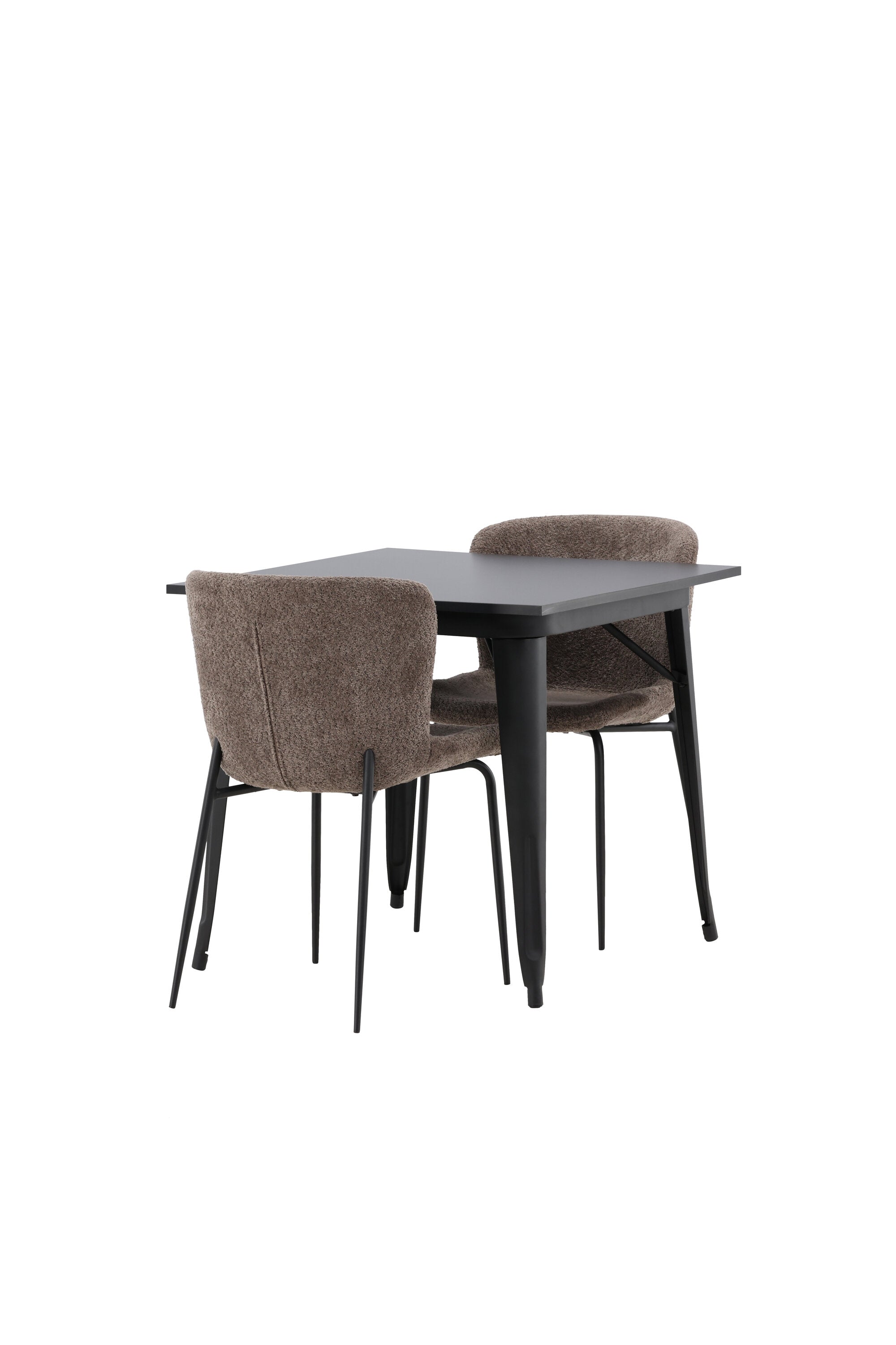 Tempe Esszimmerset + Modesto 80cm/2St. in Schwarz, Dunkelgrau präsentiert im Onlineshop von KAQTU Design AG. Esszimmerset ist von Venture Home