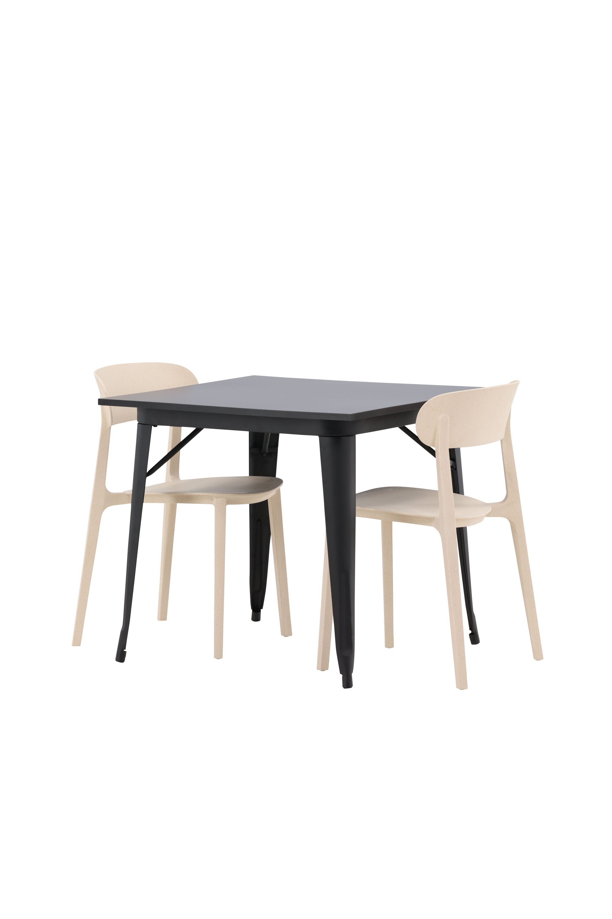 Tempe Esstisch + 2 x Åstol Esszimmerstuhl in präsentiert im Onlineshop von KAQTU Design AG. Esszimmerset ist von Venture Home