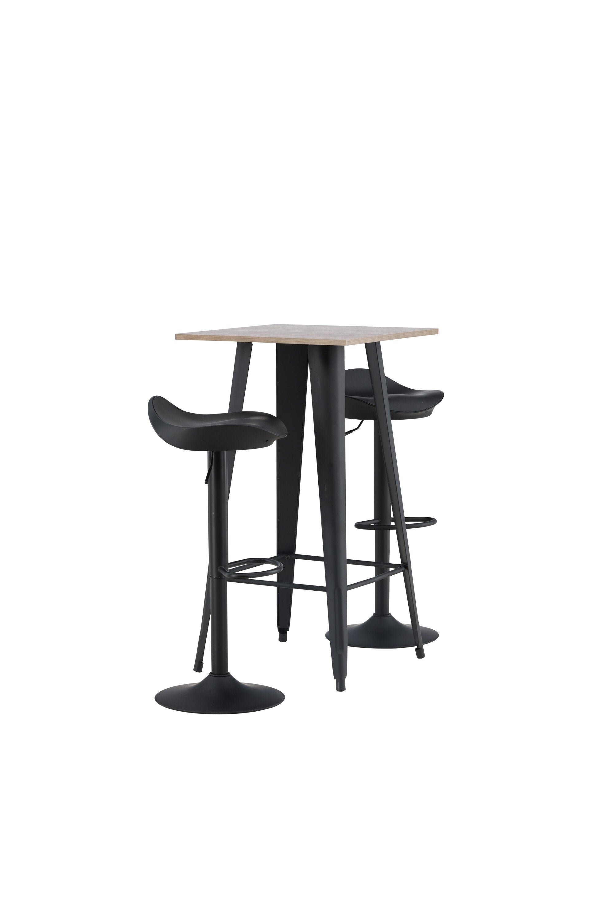 Tempe Barset + Adesto 60cm/2St. in Schwarz präsentiert im Onlineshop von KAQTU Design AG. Bartischset ist von Venture Home