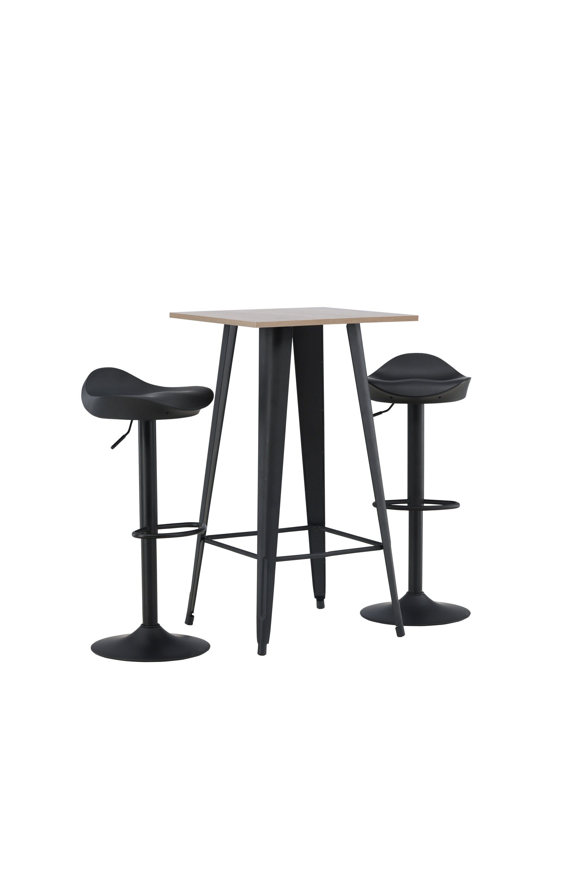 Tempe Barset + Adesto 60cm/2St. in Schwarz präsentiert im Onlineshop von KAQTU Design AG. Bartischset ist von Venture Home