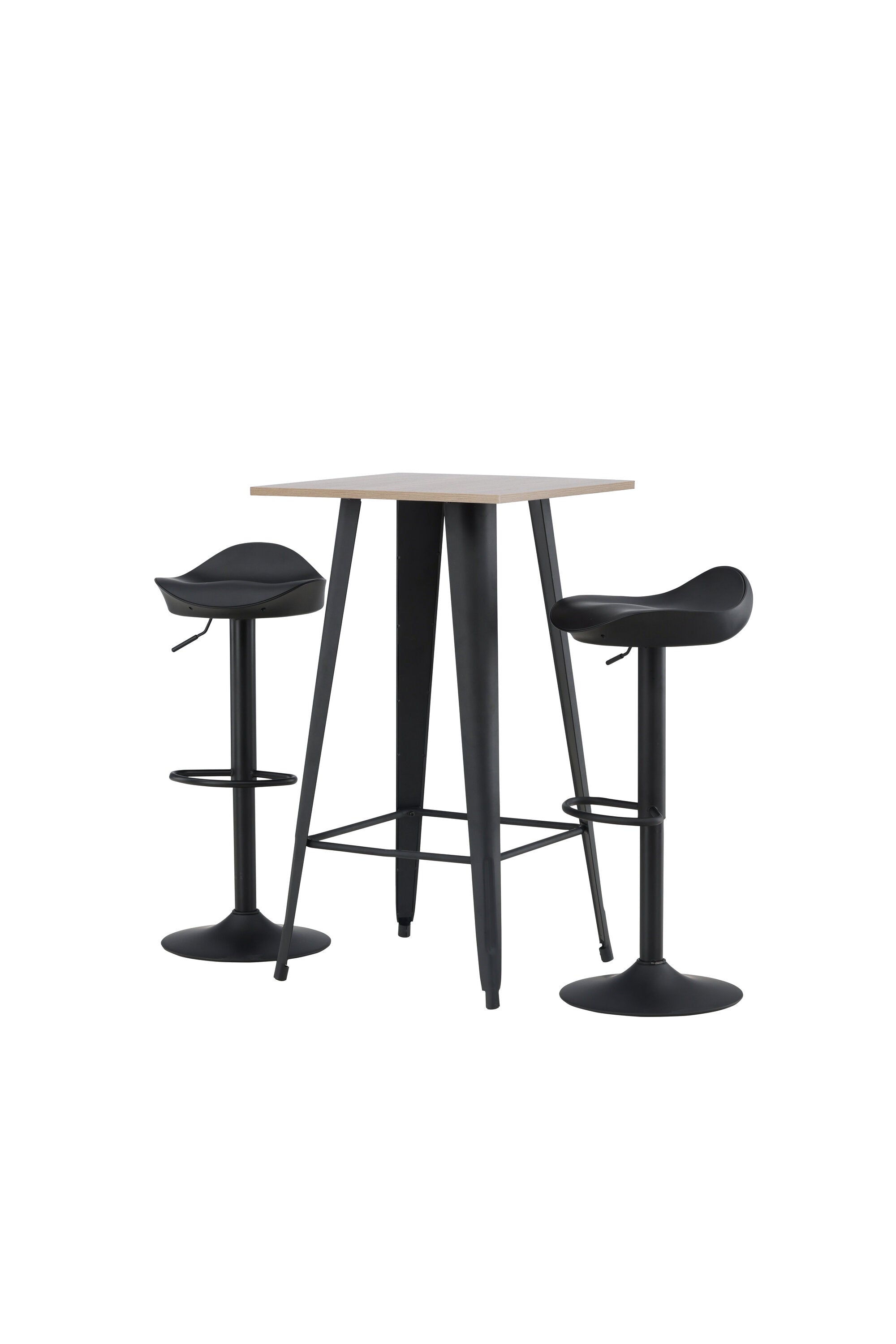 Tempe Barset + Adesto 60cm/2St. in Schwarz präsentiert im Onlineshop von KAQTU Design AG. Bartischset ist von Venture Home