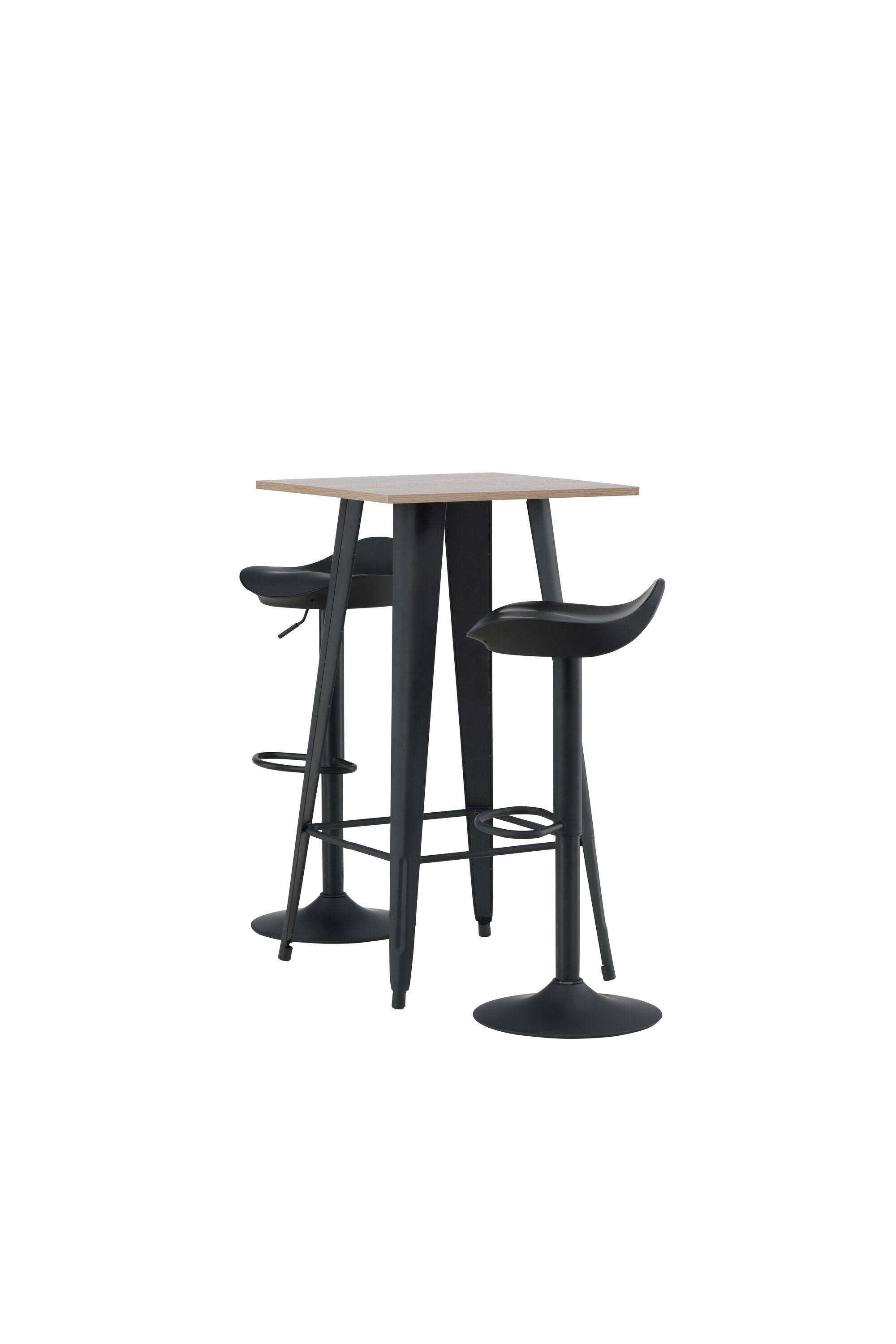 Tempe Barset + Adesto 60cm/2St. in Schwarz präsentiert im Onlineshop von KAQTU Design AG. Bartischset ist von Venture Home