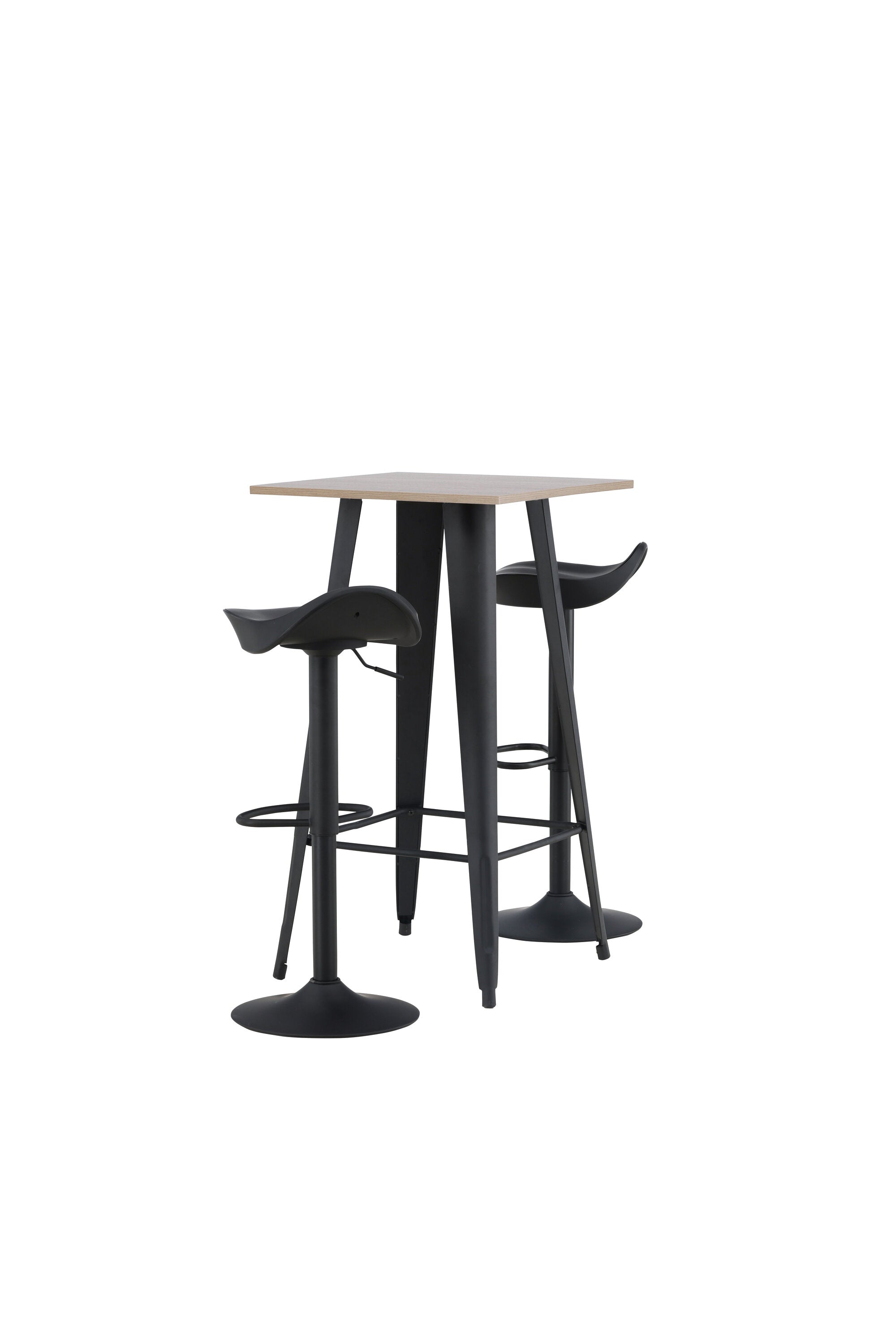 Tempe Barset + Adesto 60cm/2St. in Schwarz präsentiert im Onlineshop von KAQTU Design AG. Bartischset ist von Venture Home