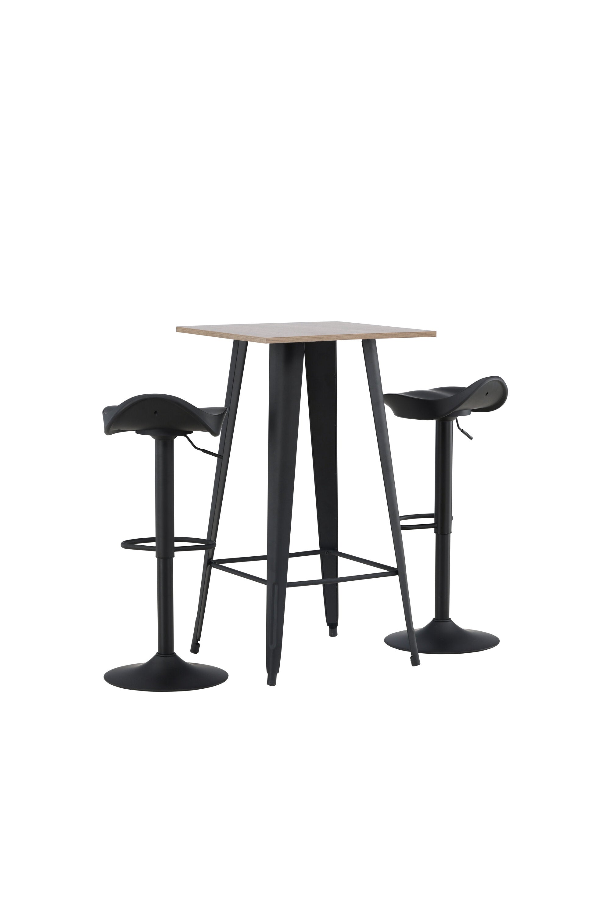 Tempe Barset + Adesto 60cm/2St. in Schwarz präsentiert im Onlineshop von KAQTU Design AG. Bartischset ist von Venture Home