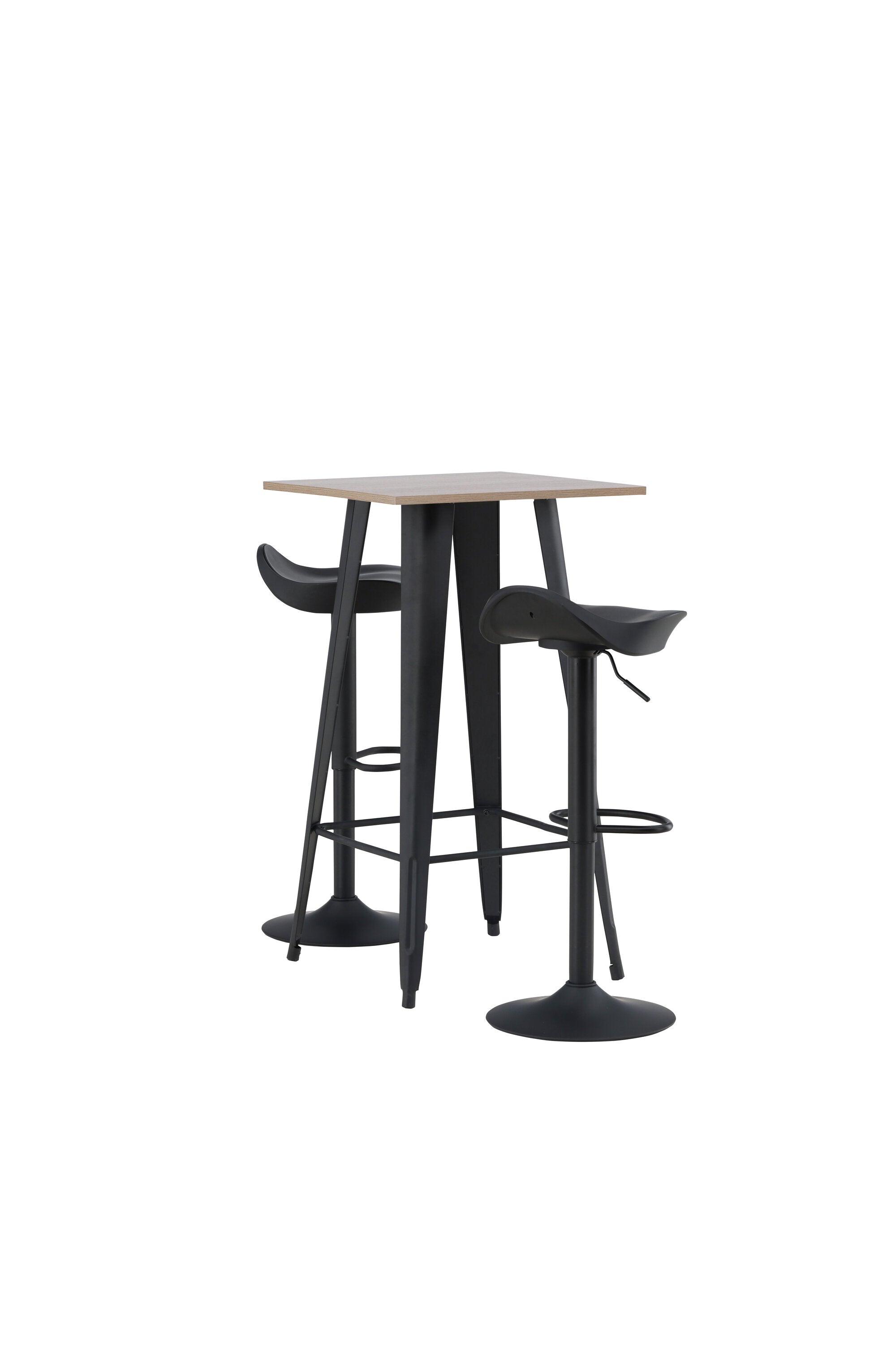 Tempe Barset + Adesto 60cm/2St. in Schwarz präsentiert im Onlineshop von KAQTU Design AG. Bartischset ist von Venture Home