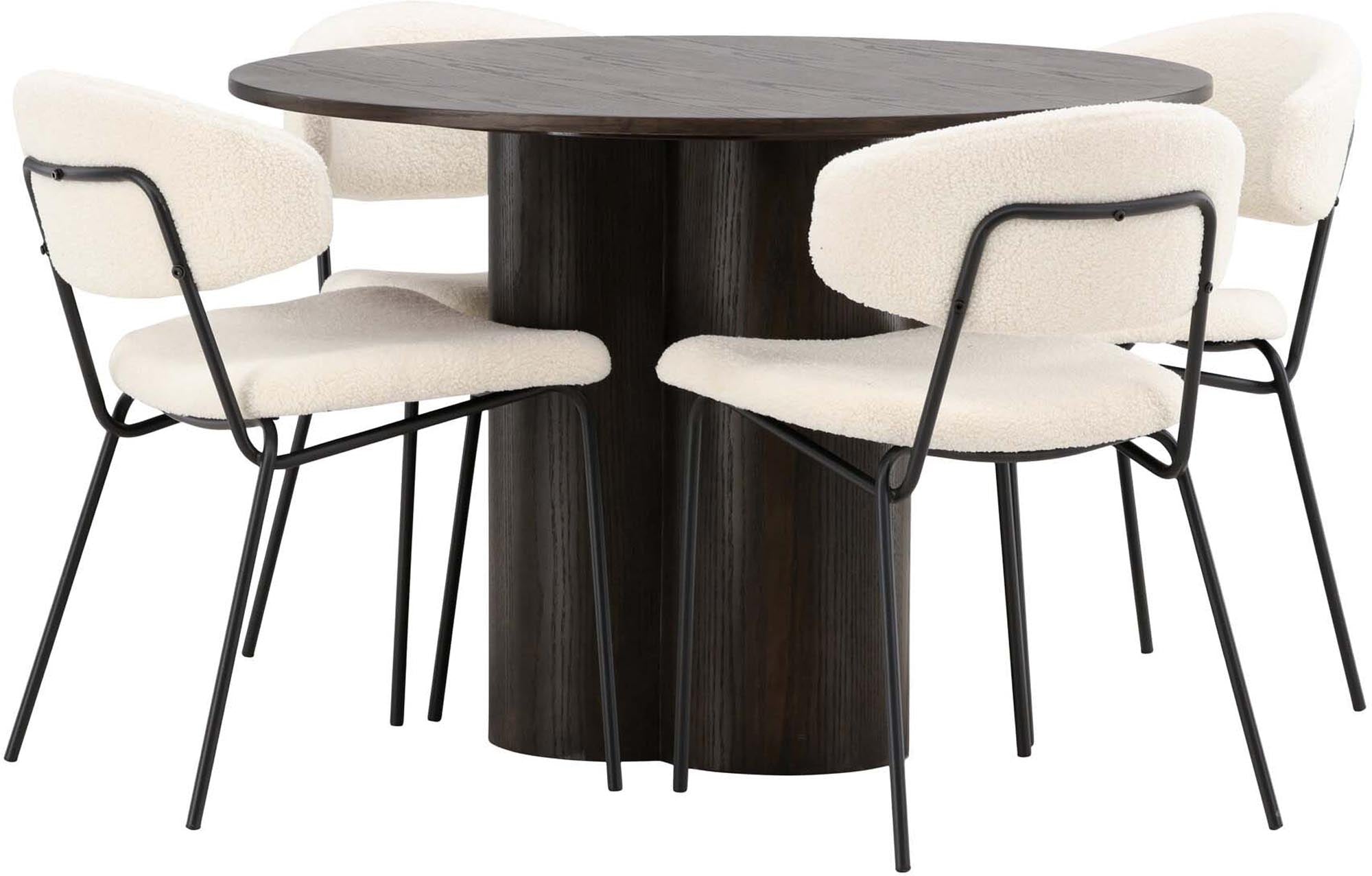 Olivia Esszimmer Set: Modernes Design für gemütliche Runden.